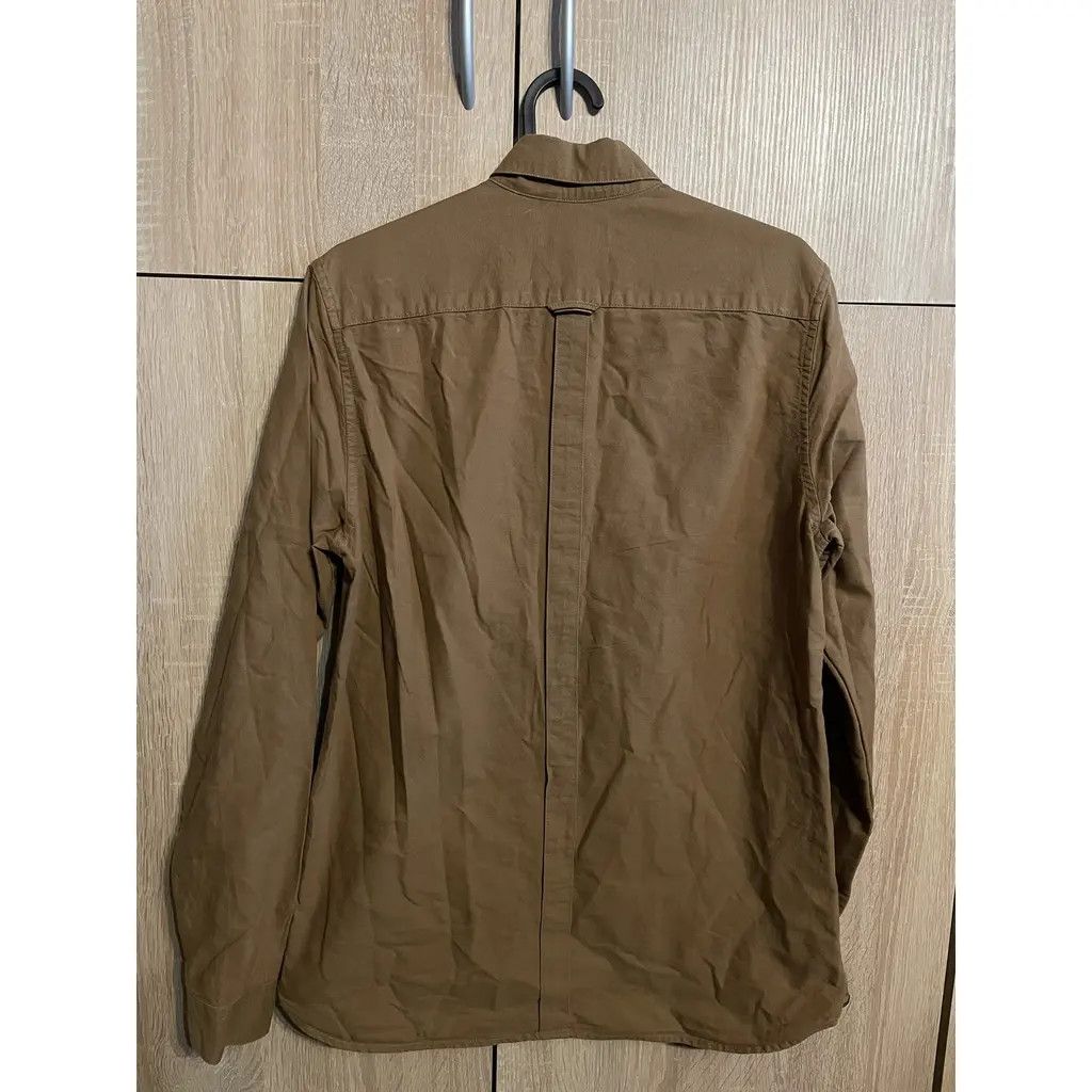 Fred Perry Fred Perry Button-Up Shirt – Military Brown Cotton Oxford Size US S / EU 44-46 / 1 - 2 Thumbnail