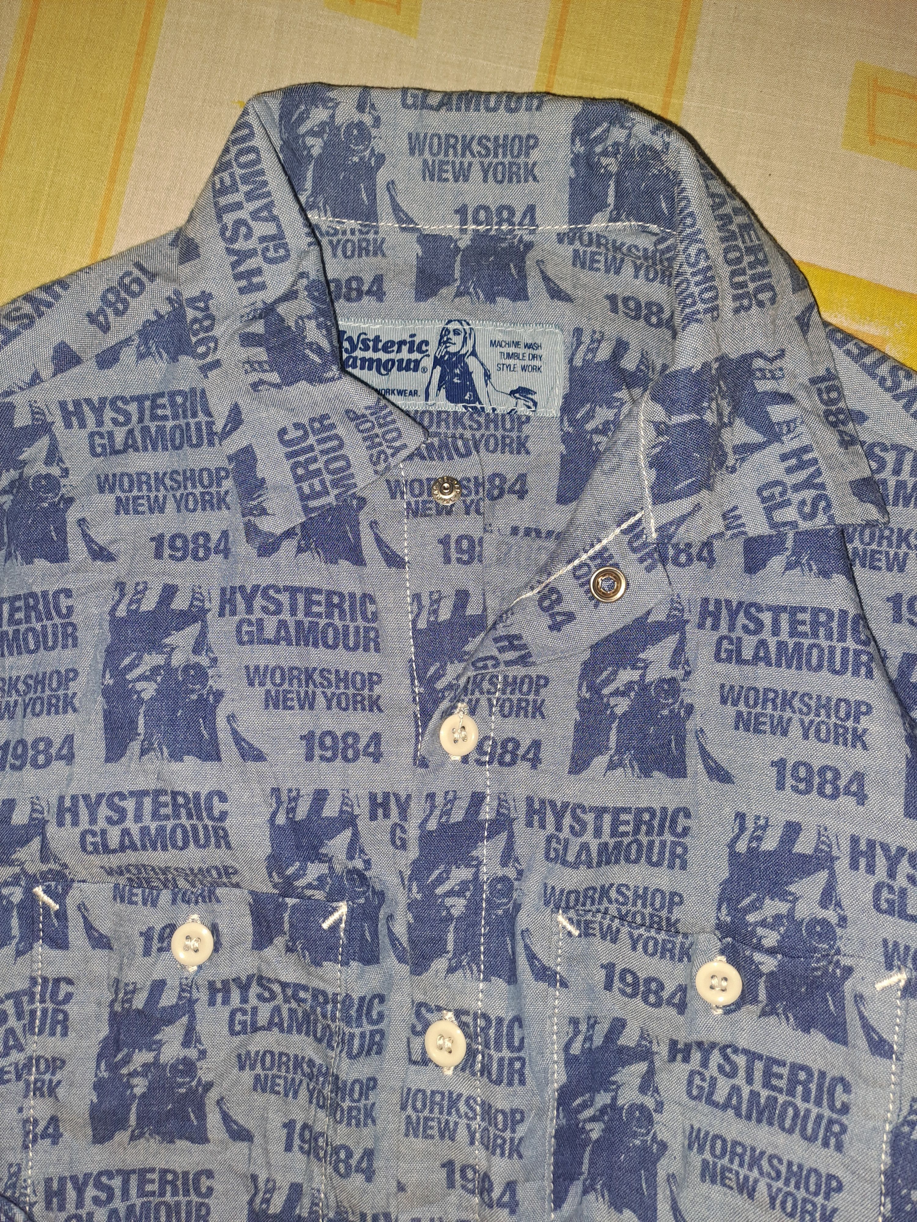 Hysteric Glamour Hysteric Glamour AOP button shirt Size S / US 4 / IT 40 - 6 Thumbnail