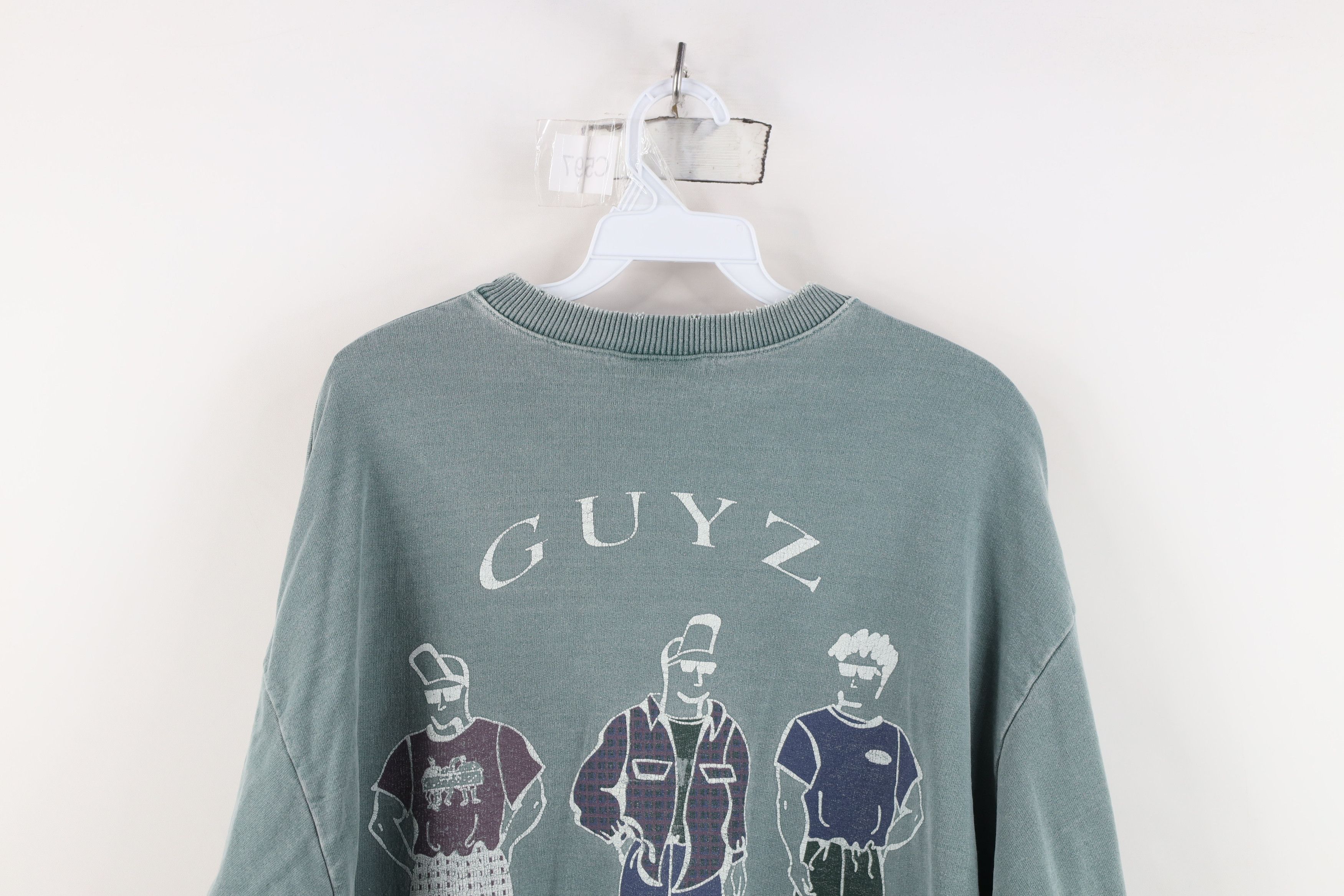 Vintage Vintage 90s Streetwear Guyz Skateboards Sweatshirt USA Size US M / EU 48-50 / 2 - 15 Thumbnail