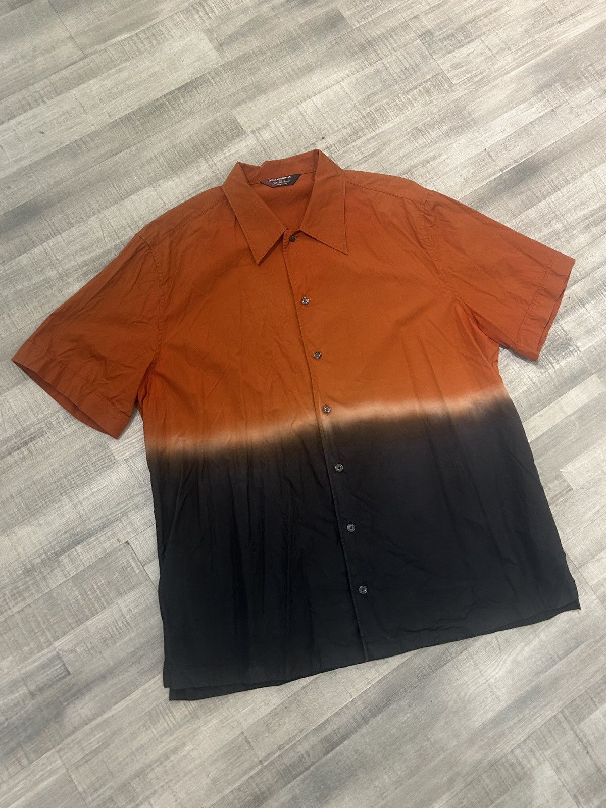 Dolce & Gabbana Dolce & Gabbana Gradient Button Up Size US L / EU 52-54 / 3 - 1 Thumbnail