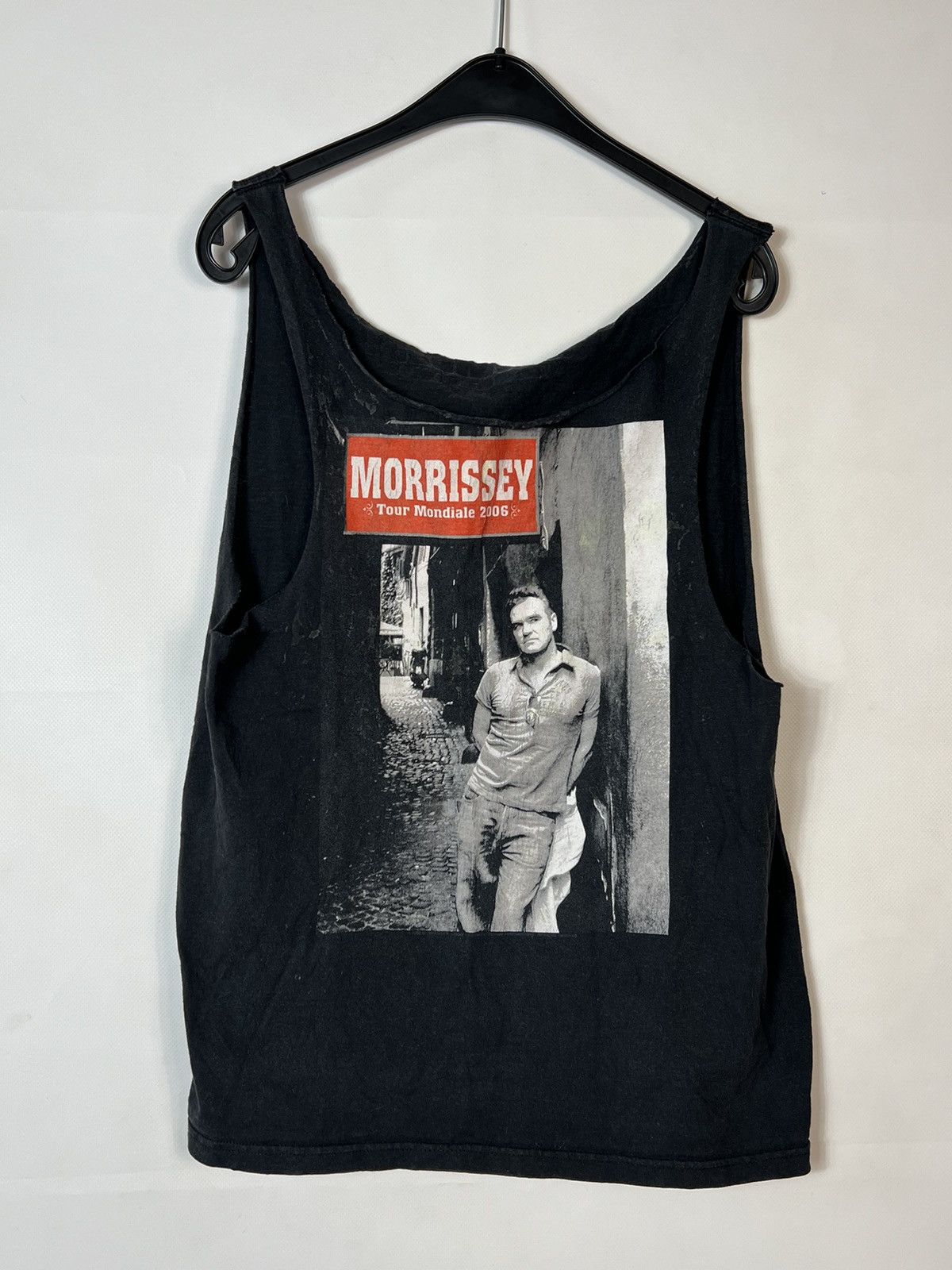 Vintage 🔥1+1=3🔥Morrissey 2006 Vintage Tour Mondiale Tank Top Tee Size US M / EU 48-50 / 2 - 1 Thumbnail