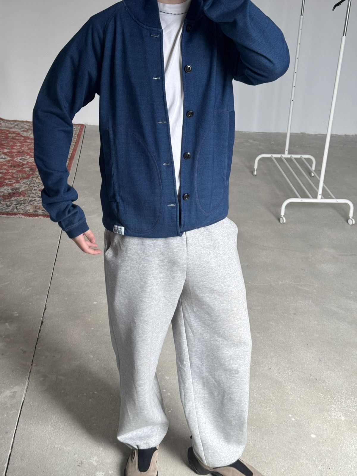 Norse Projects × Vintage Vintage Norse Project Cardigan Navy Size US L / EU 52-54 / 3 - 4 Thumbnail