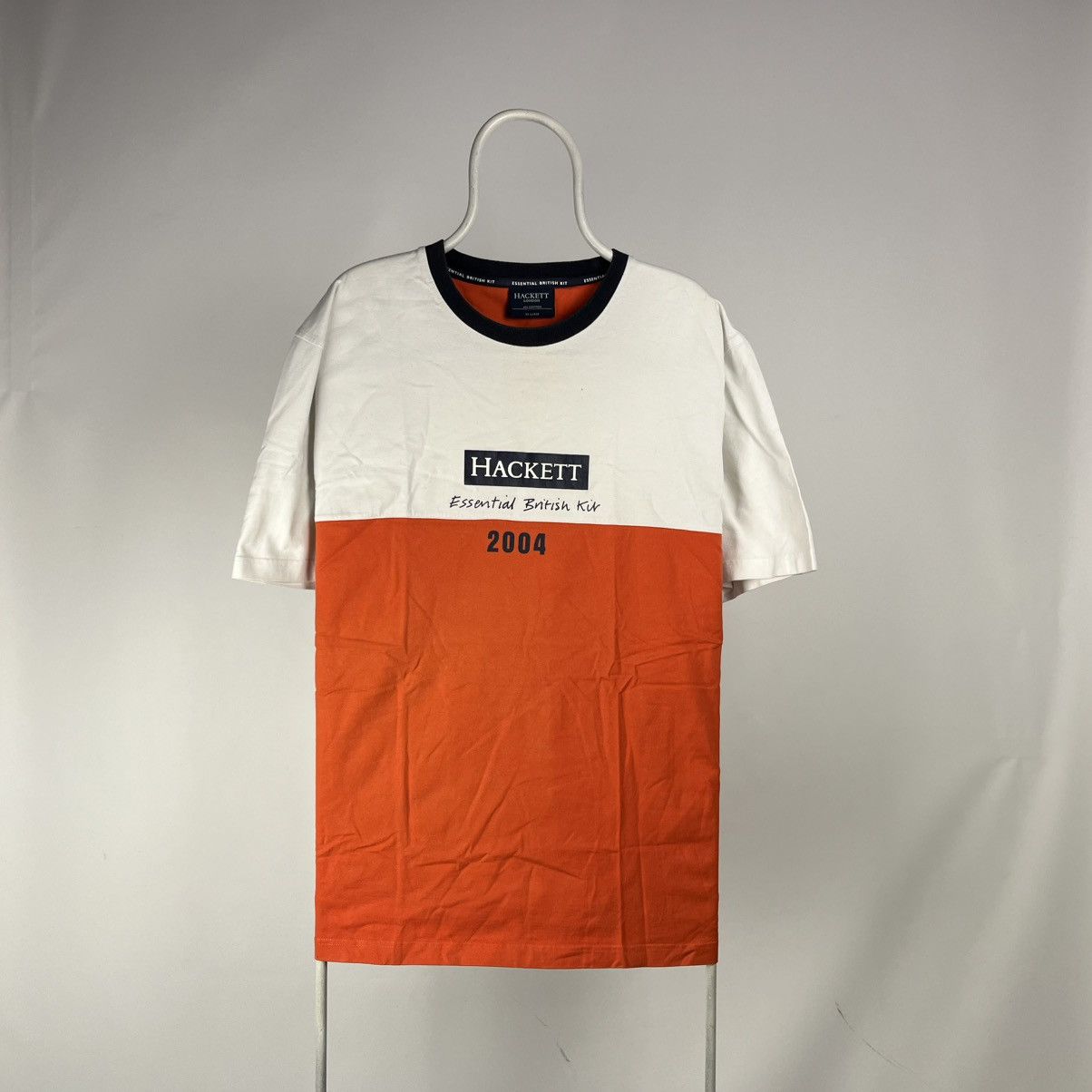 Hackett Hackett London Essential British Kit tshirt 2004 size XXL Size US XXL / EU 58 / 5 - 1 Thumbnail