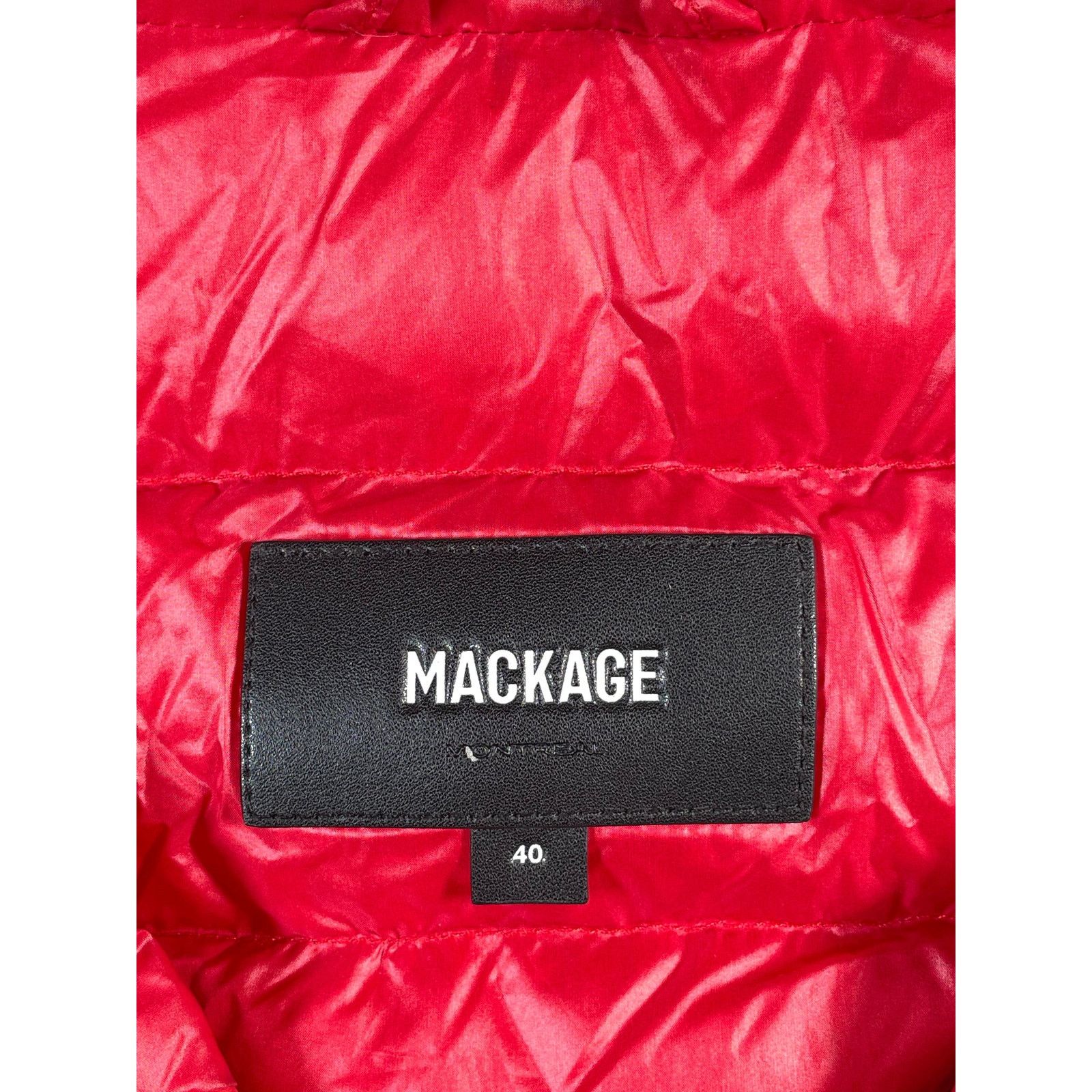 Mackage Mackage Thin Red Vest Size US S / EU 44-46 / 1 - 3 Thumbnail