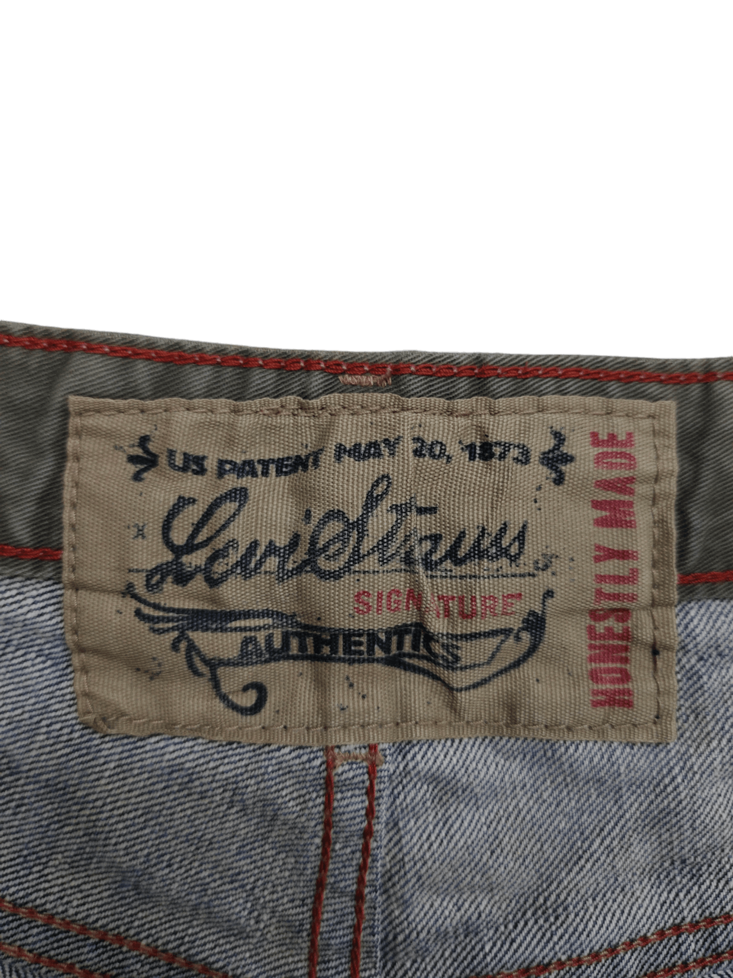 Vintage Y2k Levis Signature Clawmark Low Loose Bootcut Jeans