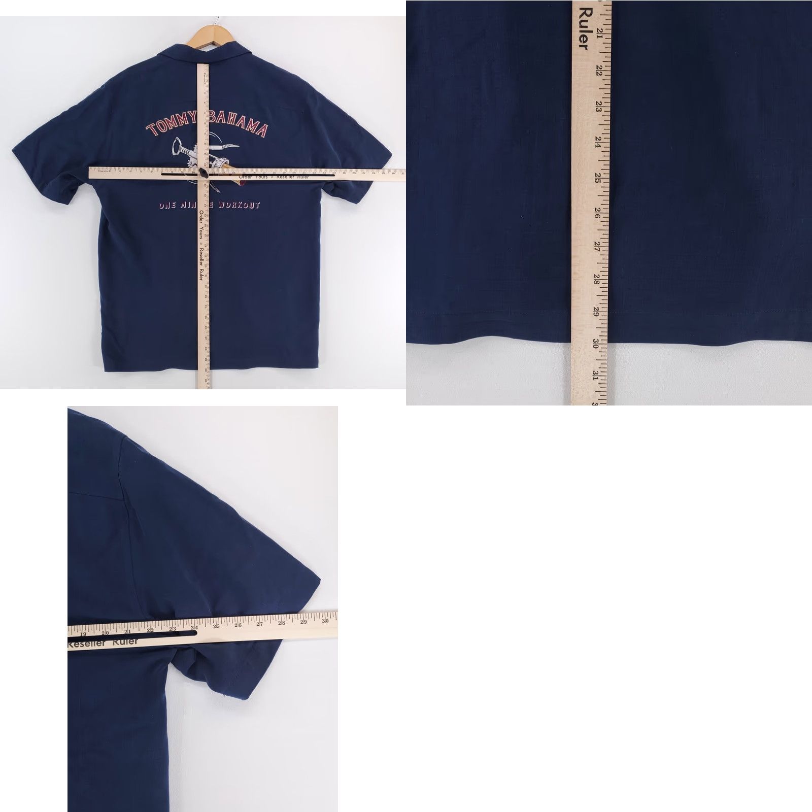 Tommy Bahama Tommy Bahama Button-Up Shirt Blue Hawaiian Short Sleeve M Mens Modern Comfort Button Up Shirt M Size US M / EU 48-50 / 2 - 8 Thumbnail