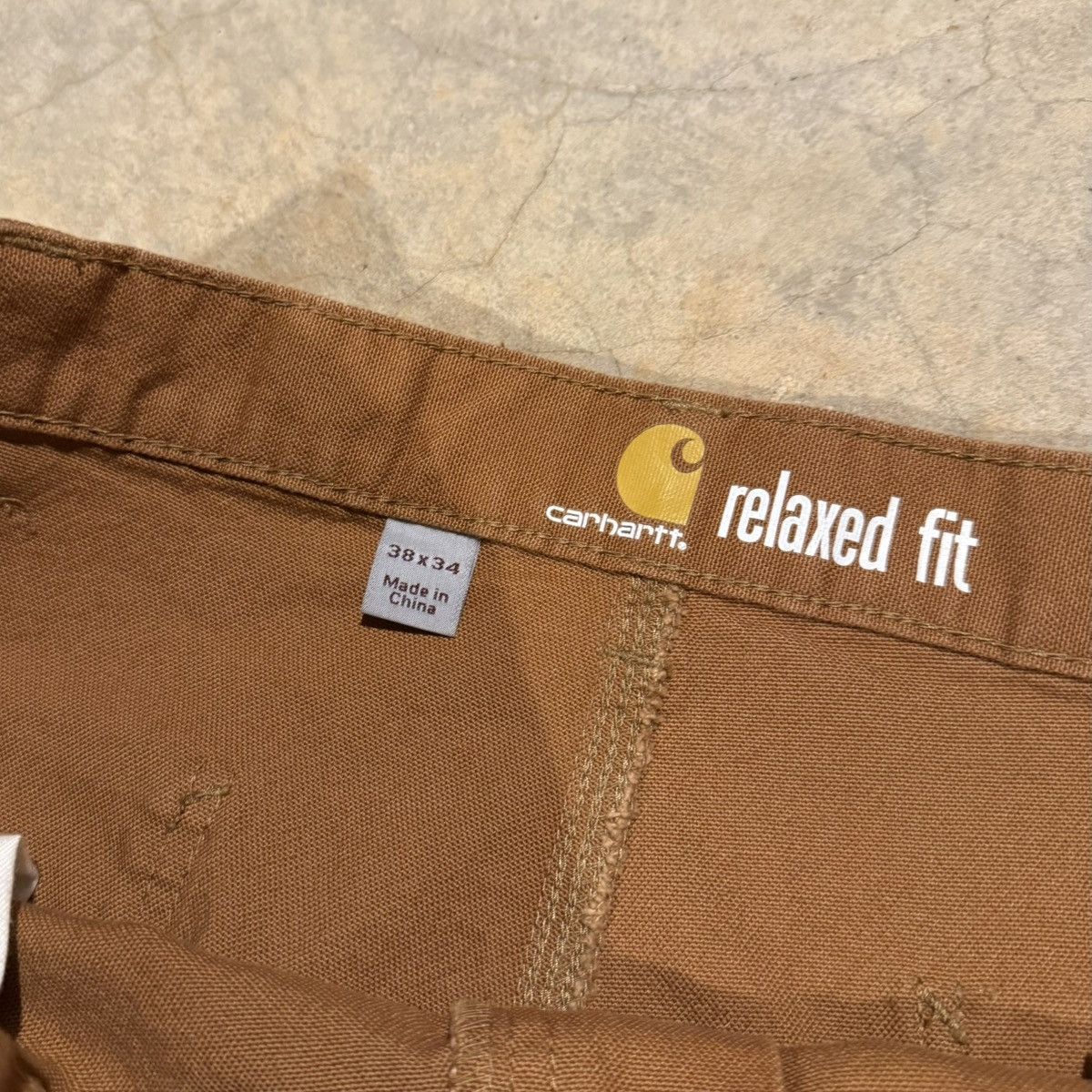 Carhartt Carhartt Duck Canvas Workwear Baggy Carpenter Pants Skater Size US 37 - 9 Thumbnail