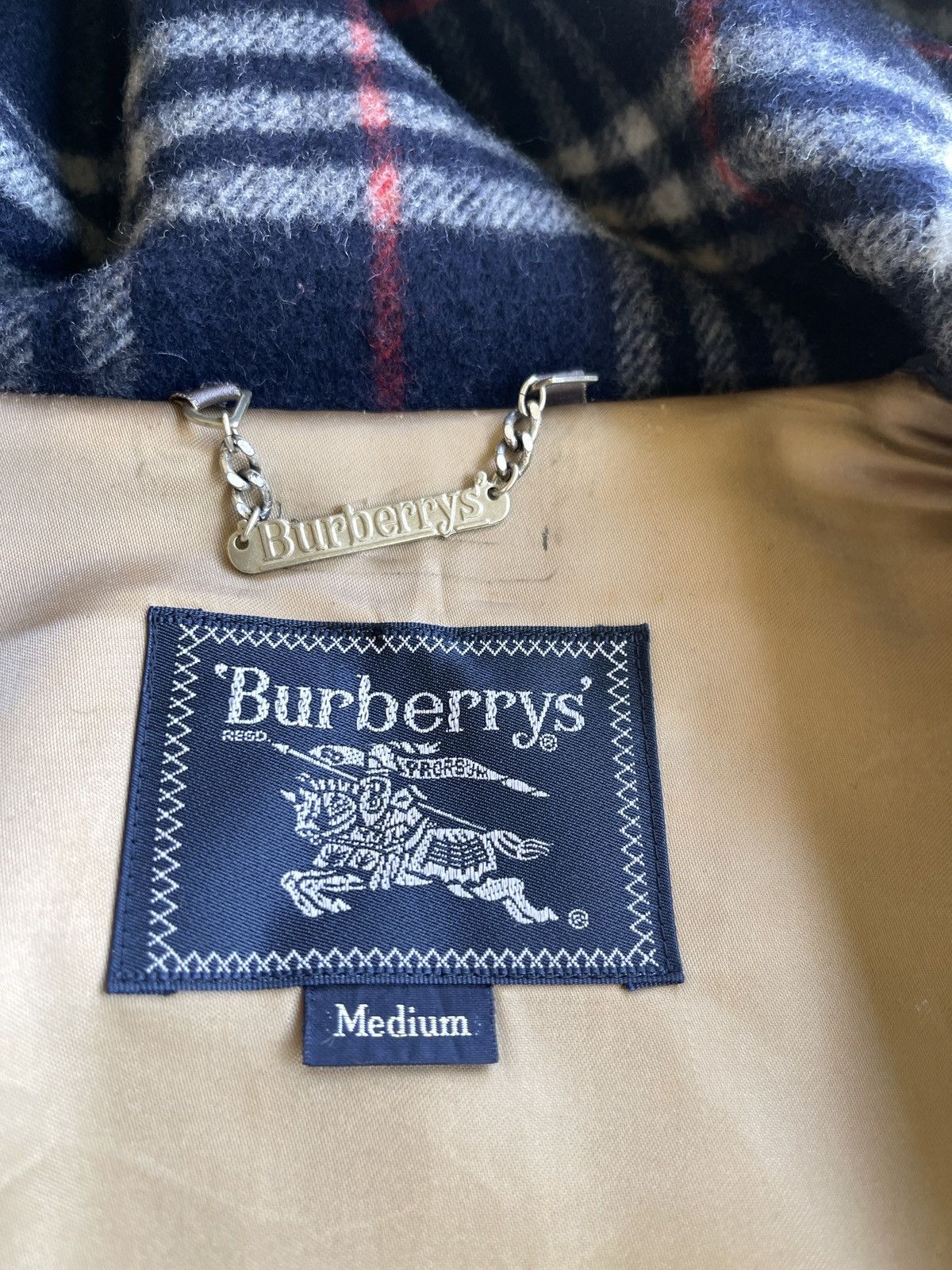 Burberry Vintage Burberry Wool Duffle Coat Size US M / EU 48-50 / 2 - 9 Thumbnail