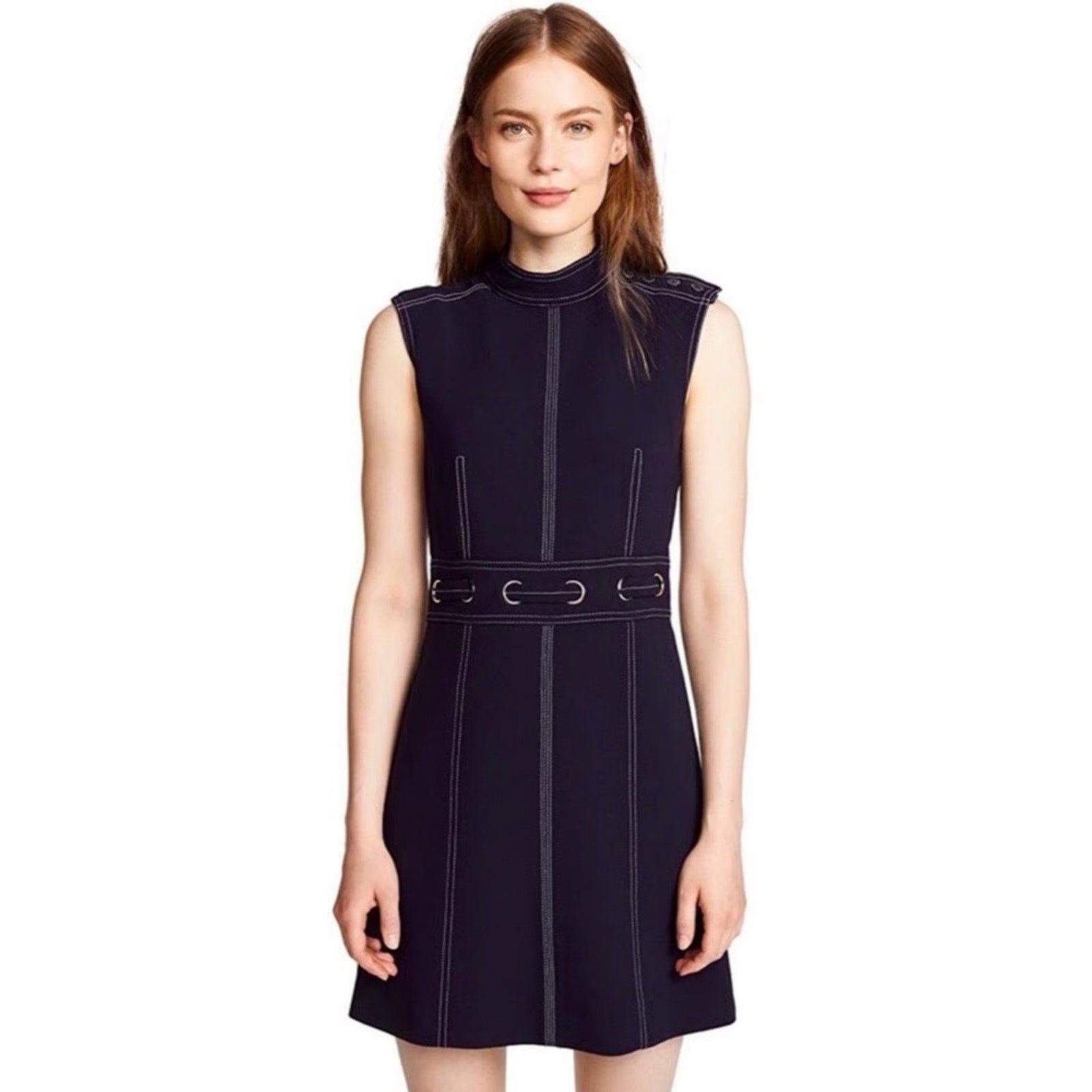 Veronica Beard Veronica Beard Nico Dress Dark Navy Size XS / US 0-2 / IT 36-38 - 1 Thumbnail