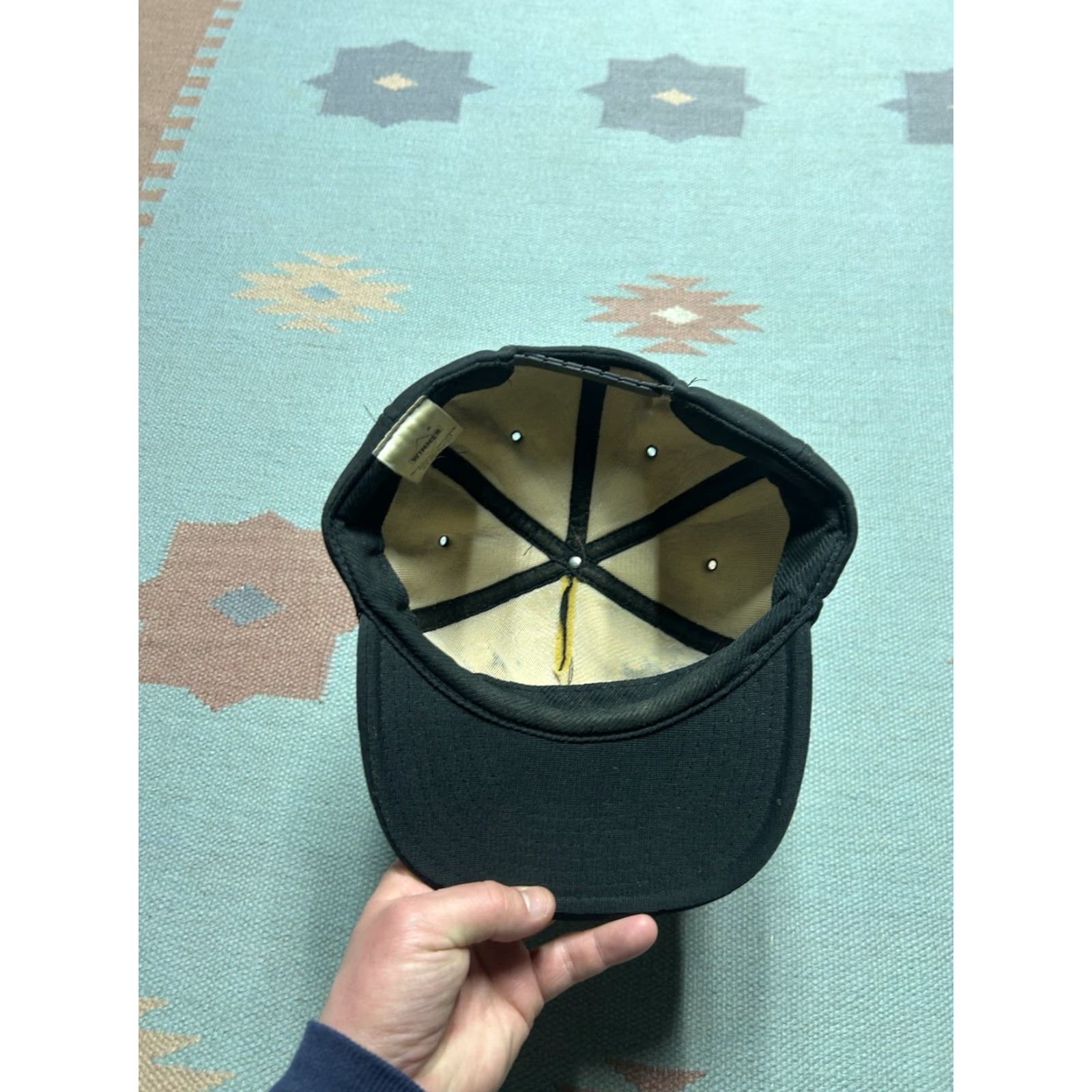 GAS VINTAGE GAS SnapBack Hat Cap Valley Petroleum Michigan Oil Gas Black Gold Adjustable Men Size ONE SIZE - 5 Thumbnail