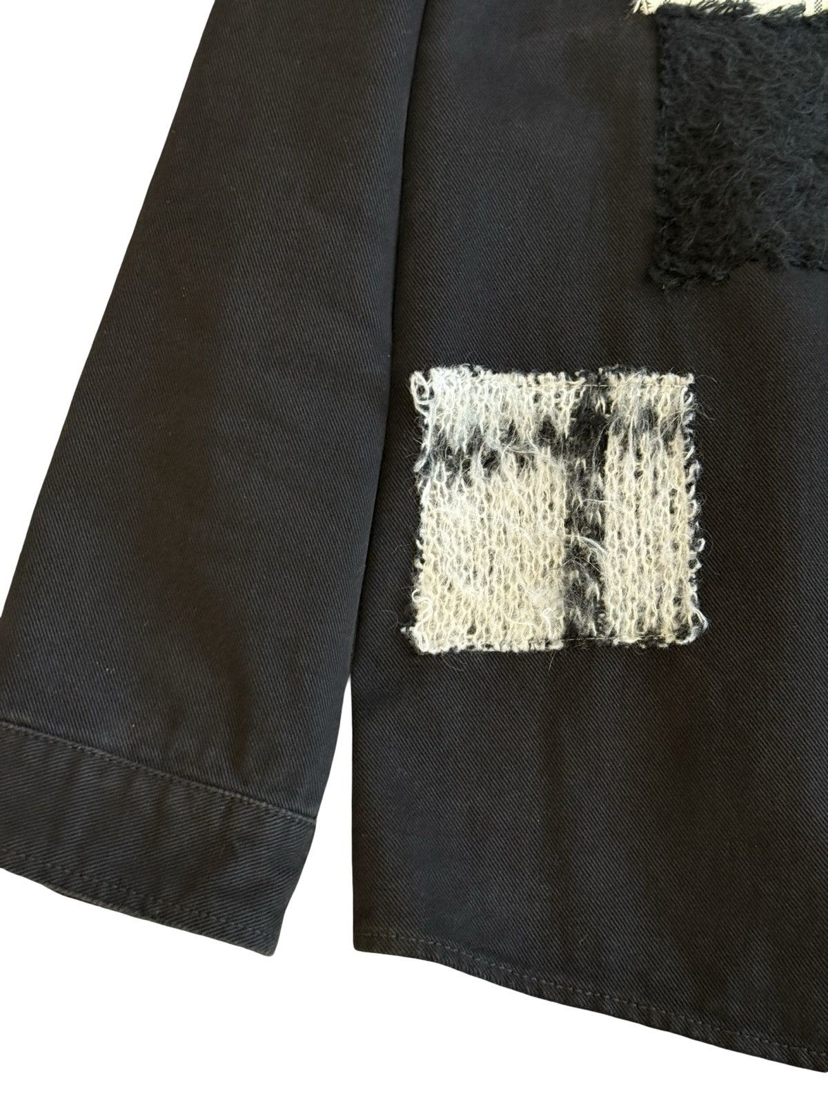 Marni Denim shirt / light jacket with knit wool patches Size US M / EU 48-50 / 2 - 5 Thumbnail