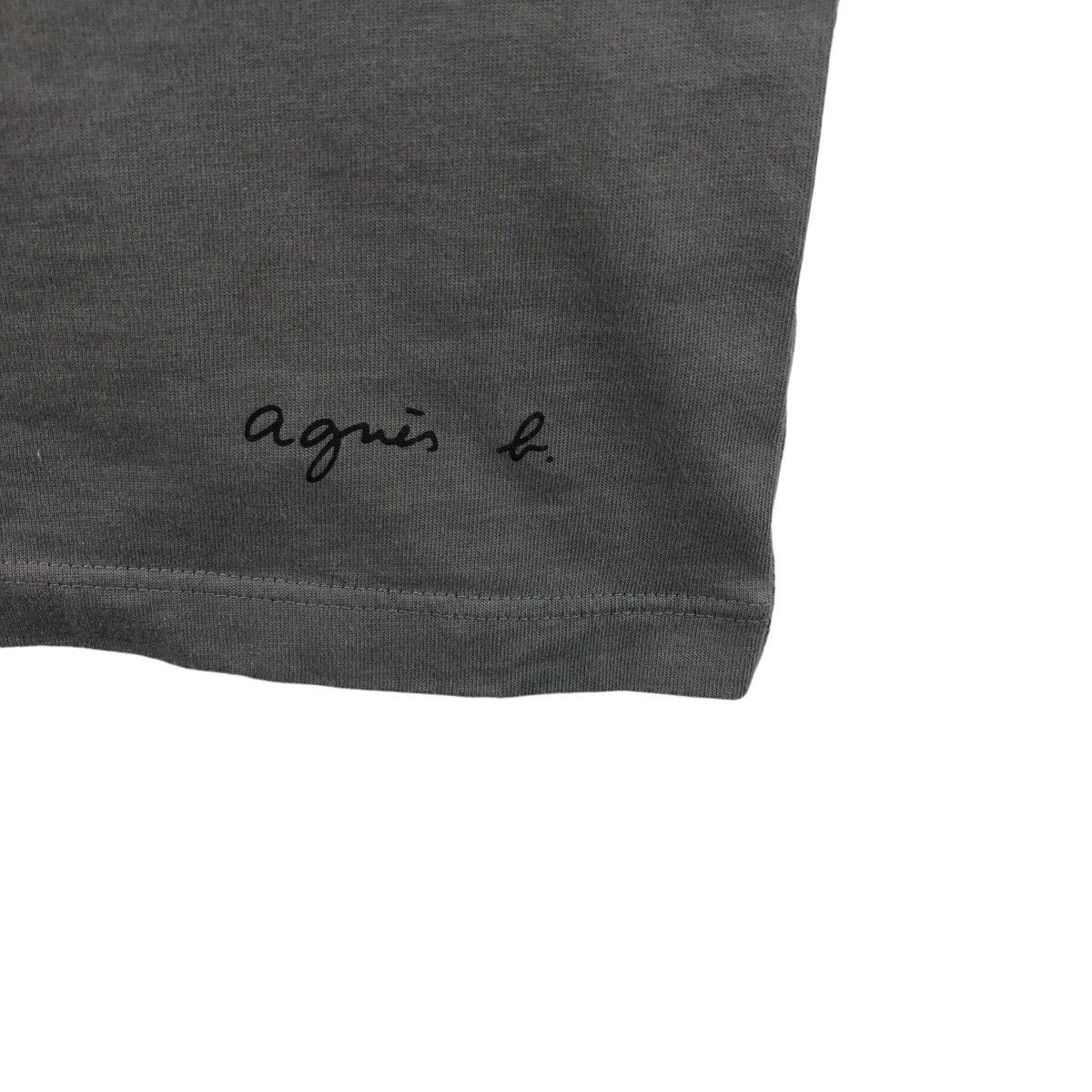 Designer × Vintage × agnes b. Pick!! Vtg AGNES B Plain Ringer Top Tee Tshirt Size US M / EU 48-50 / 2 - 8 Thumbnail