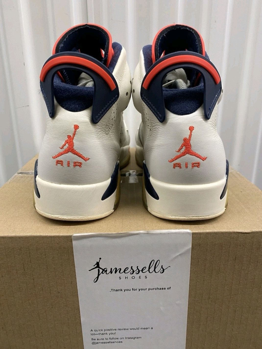 Jordan Brand Nike Air Jordan Retro 6 Tinker 384664104 Size 9 Men Size US 9 / EU 42 - 5 Thumbnail