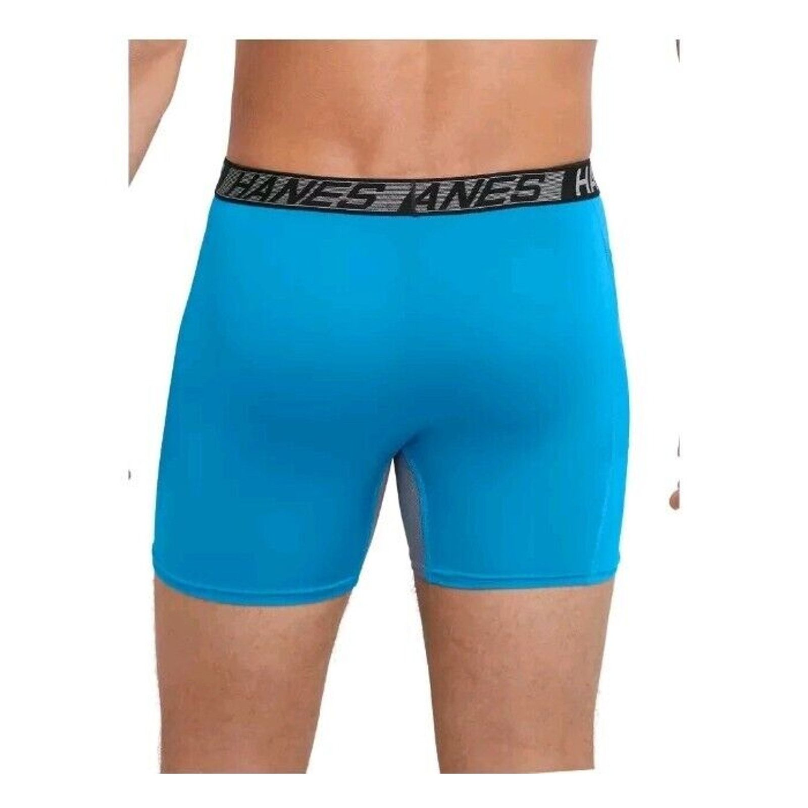 Hanes Hanes Men's X-Temp Boxer Briefs Support Pouch 3 Pk Small Size 28 - 4 Thumbnail