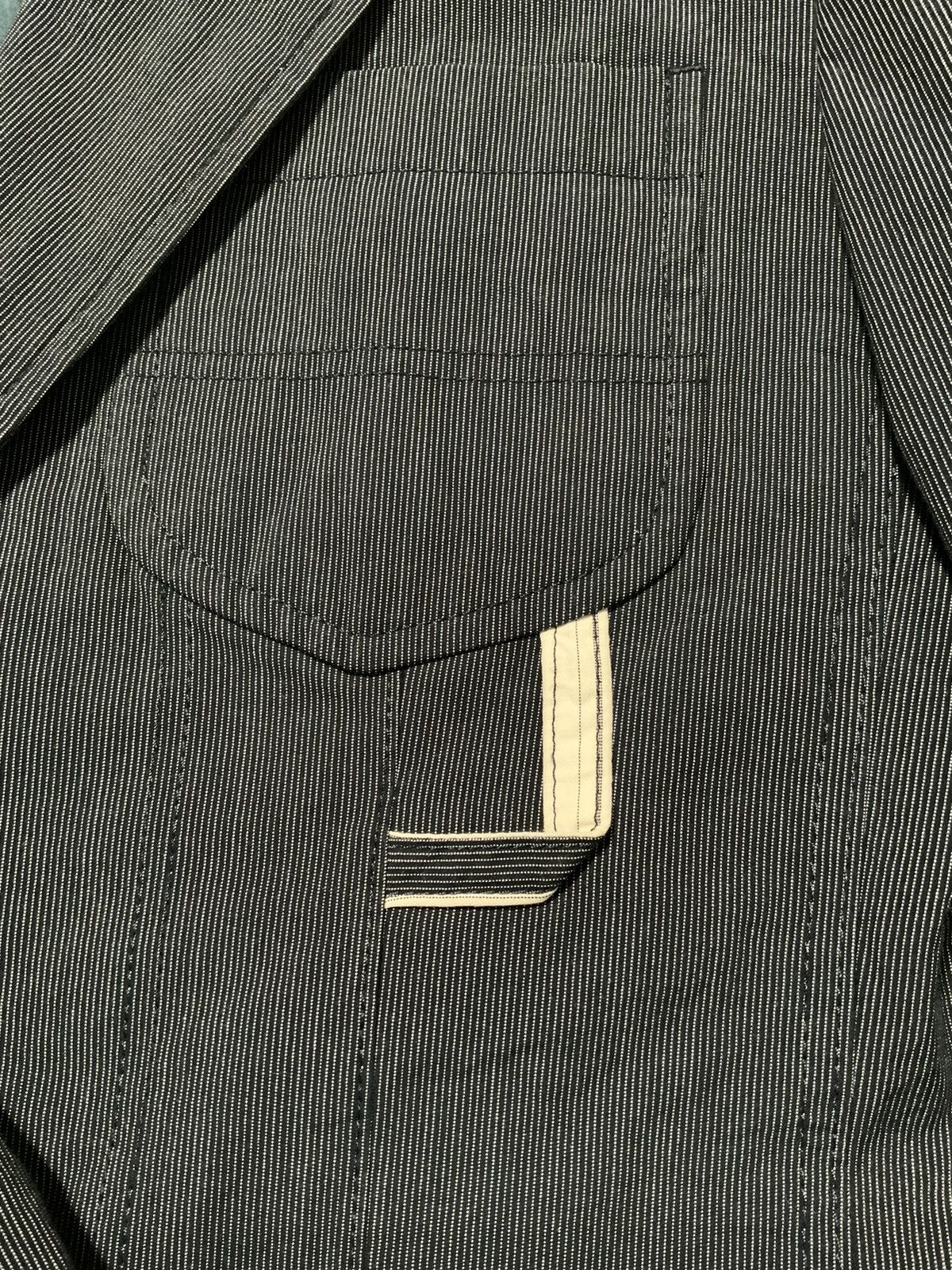 Paul Smith $795 Paul Smith Nylon Lined Stripe Sportscoat Blazer Jacket Size US S / EU 44-46 / 1 - 6 Thumbnail