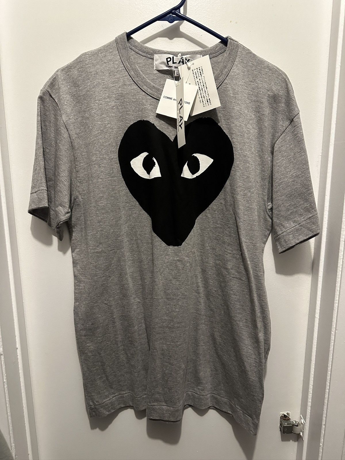Comme des Garcons PLAY Comme des Garcons Play Short Sleeve Tee Shirt Size US L / EU 52-54 / 3 - 1 Thumbnail