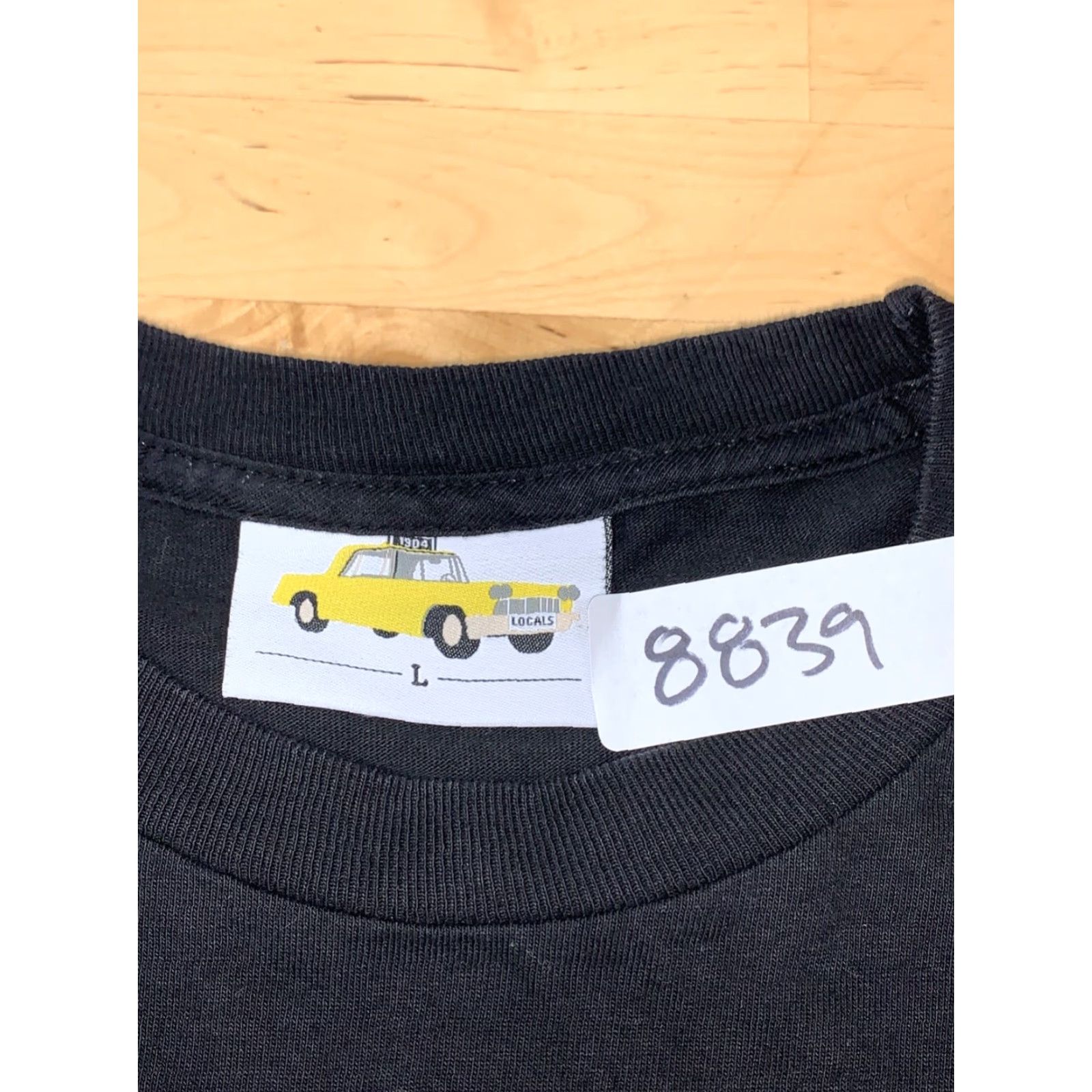 Vintage Locals Only Shirt Mens L Black Long Sleeve Crew Neck 1904 #8839 Size US L / EU 52-54 / 3 - 3 Thumbnail