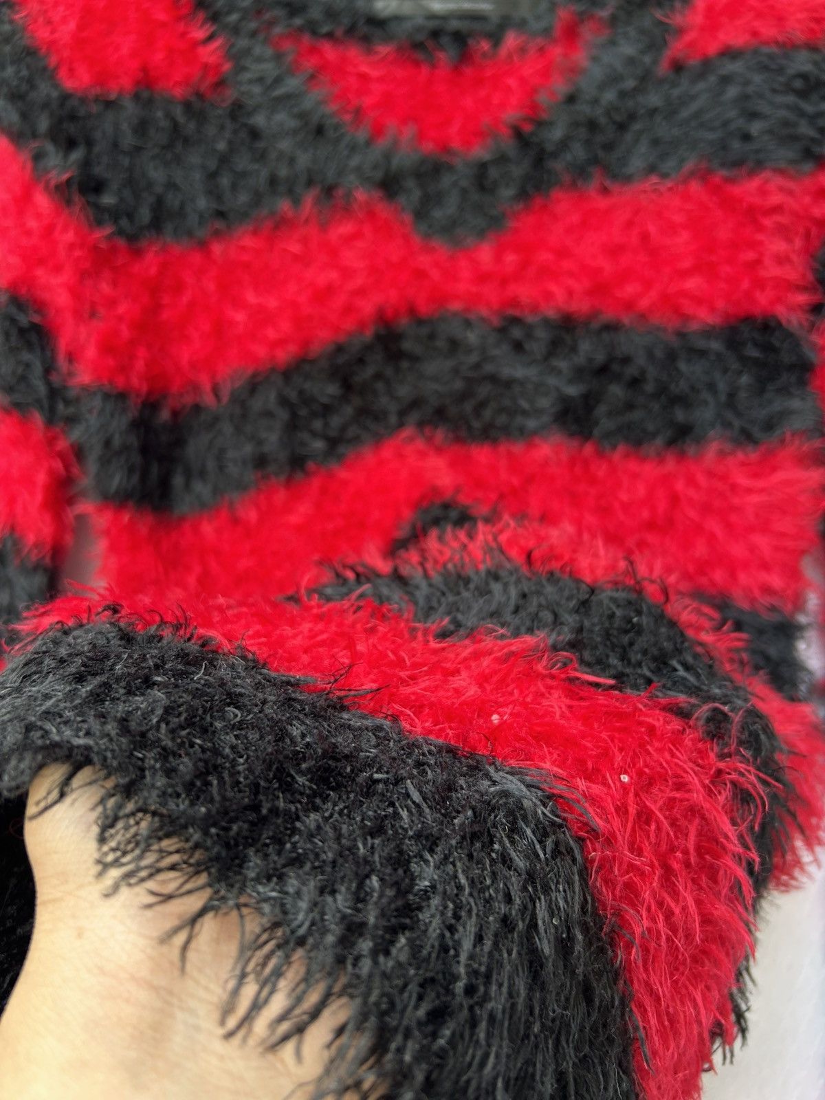 If Six Was Nine Fuzzy mohair sharp shooter knit stripe kurt cobain styled Size US S / EU 44-46 / 1 - 6 Thumbnail
