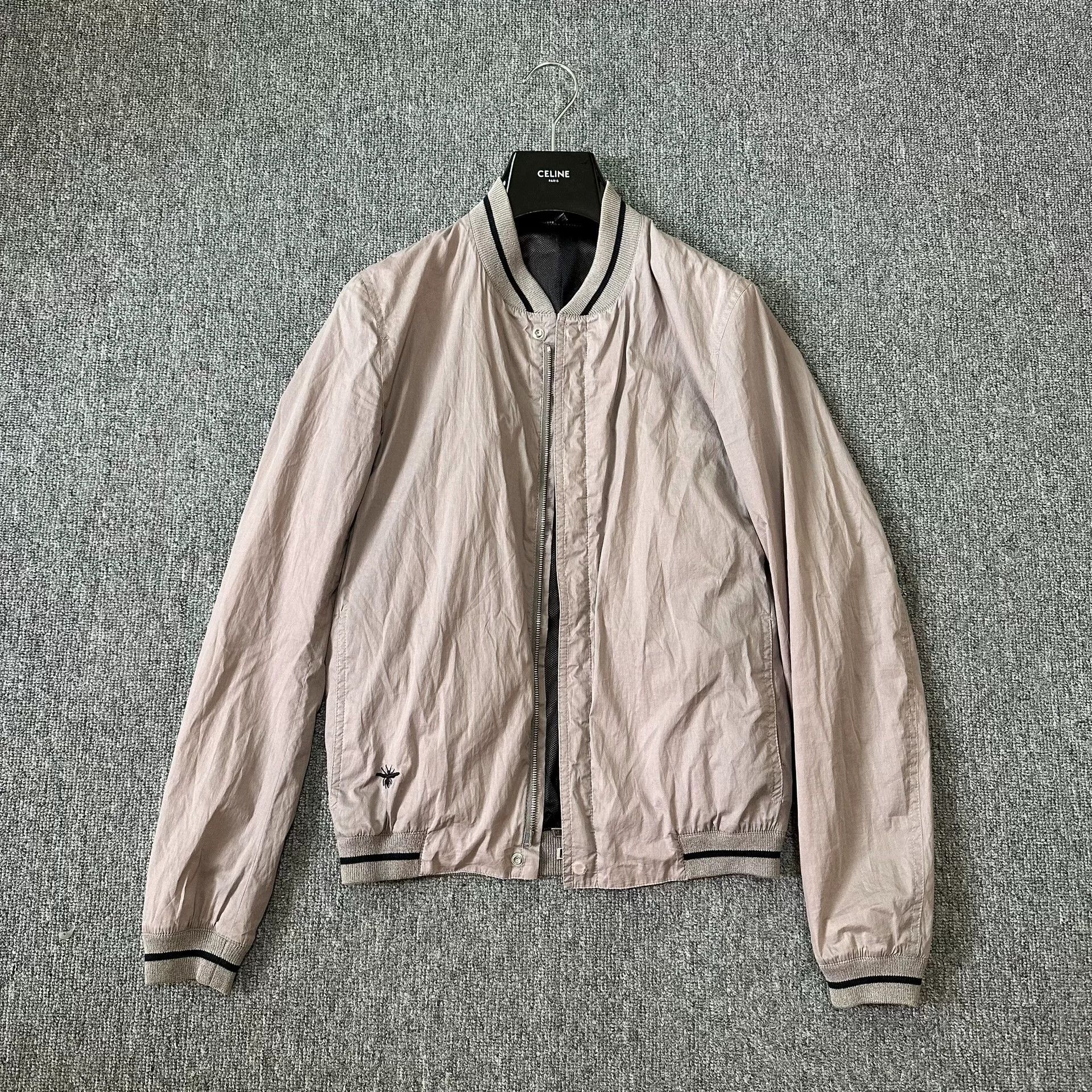 Dior Dior Homme Pink Bee Jacket Size US S / EU 44-46 / 1 - 1 Thumbnail