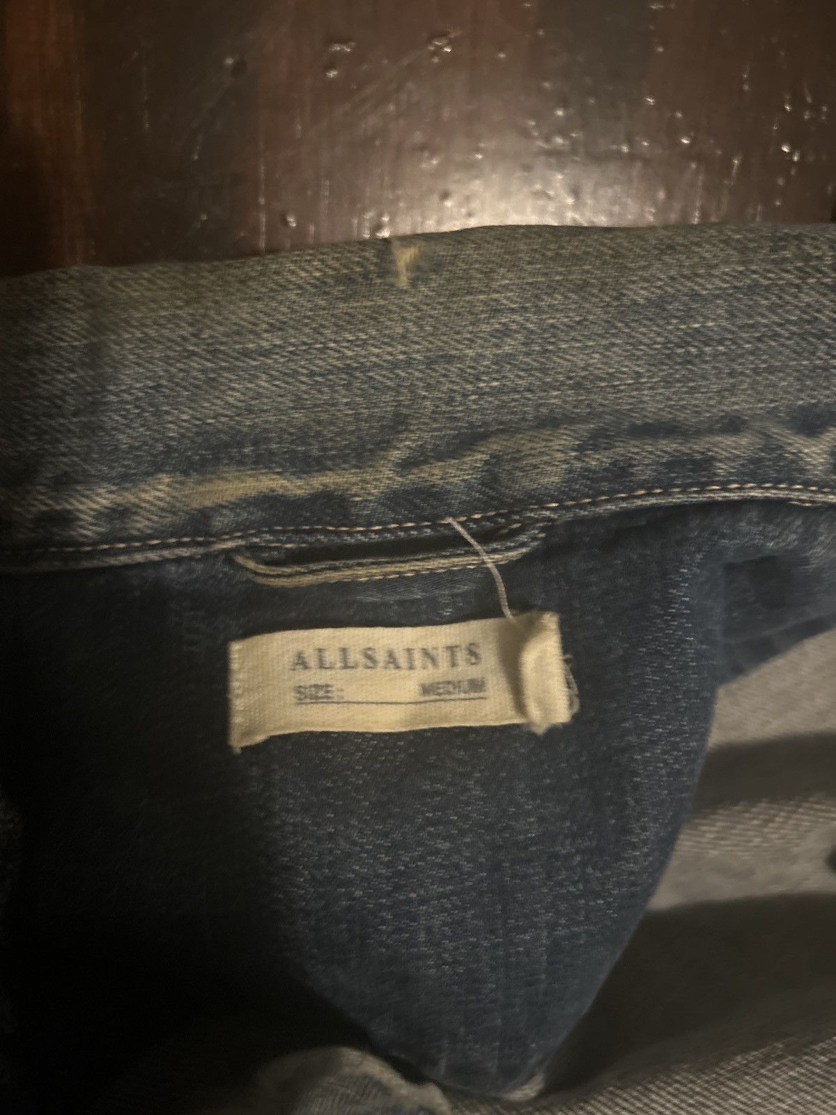 Allsaints allsaints denim jacket Size US M / EU 48-50 / 2 - 3 Thumbnail