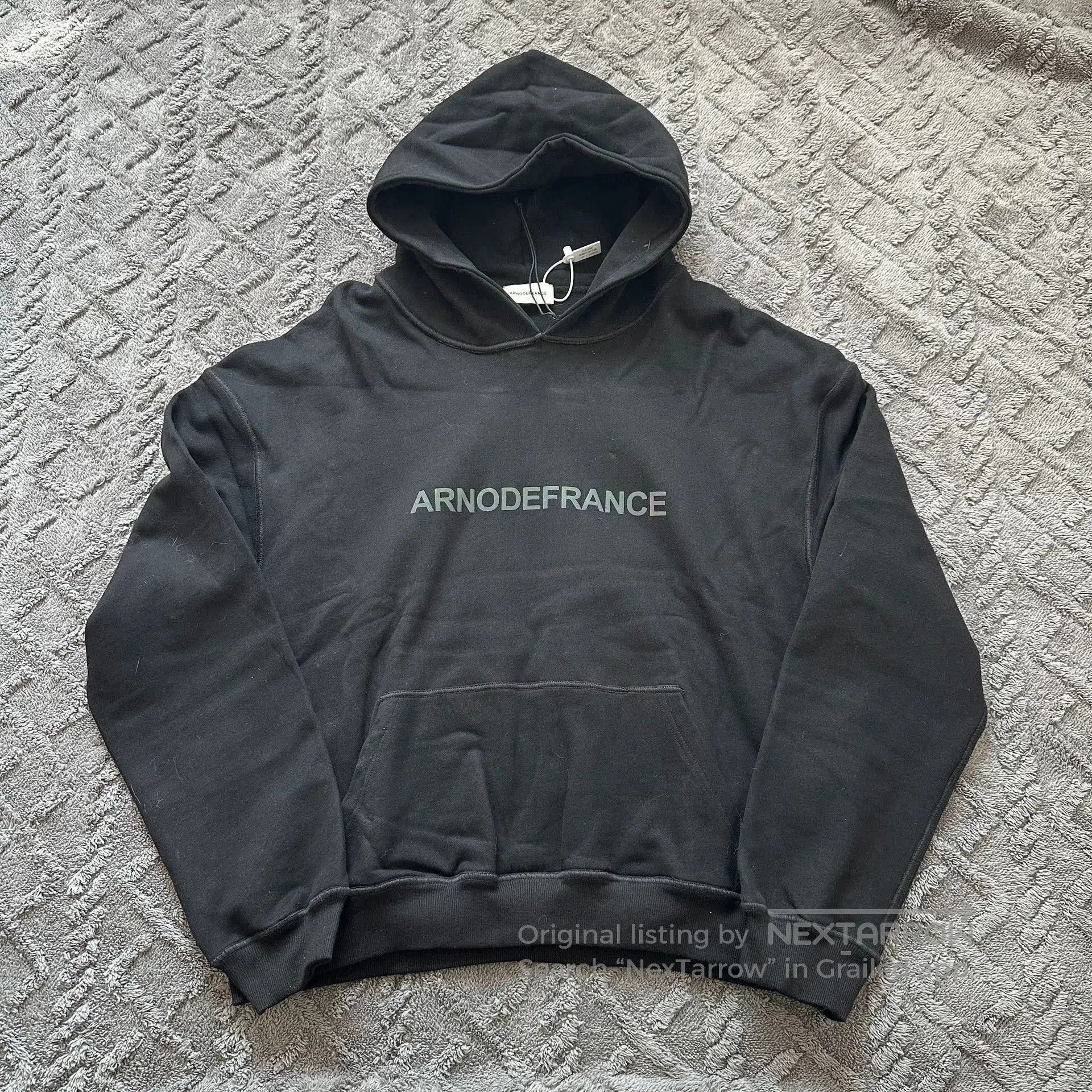 Arno De France Arnodefrance ADF Reflective Hoodie Sweater. Size US M / EU 48-50 / 2 - 2 Thumbnail