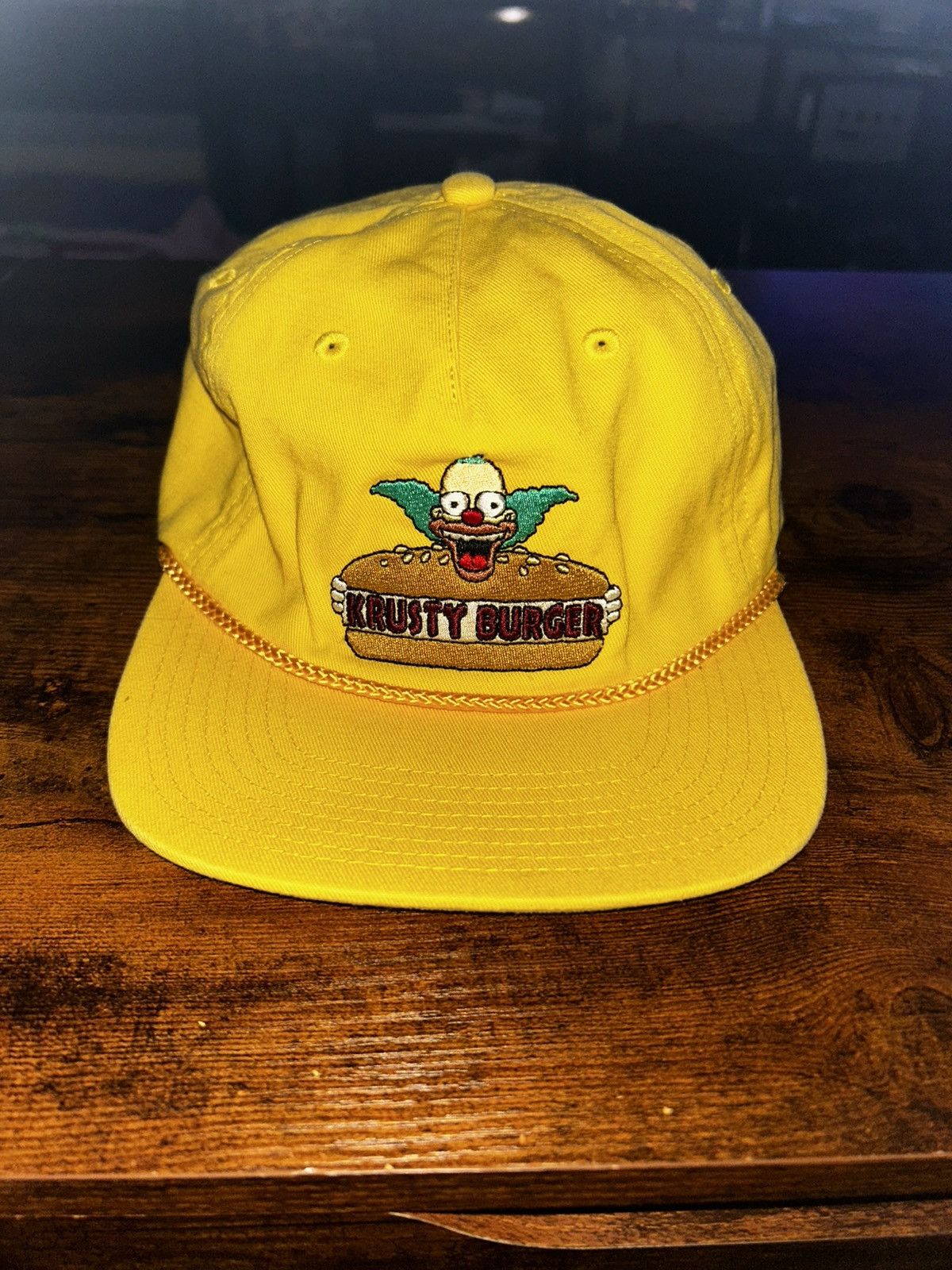 Vans VANS Simpsons Rare KRUSTY THE CLOWN KRUSTY BURGER Hat Size ONE SIZE - 1 Thumbnail