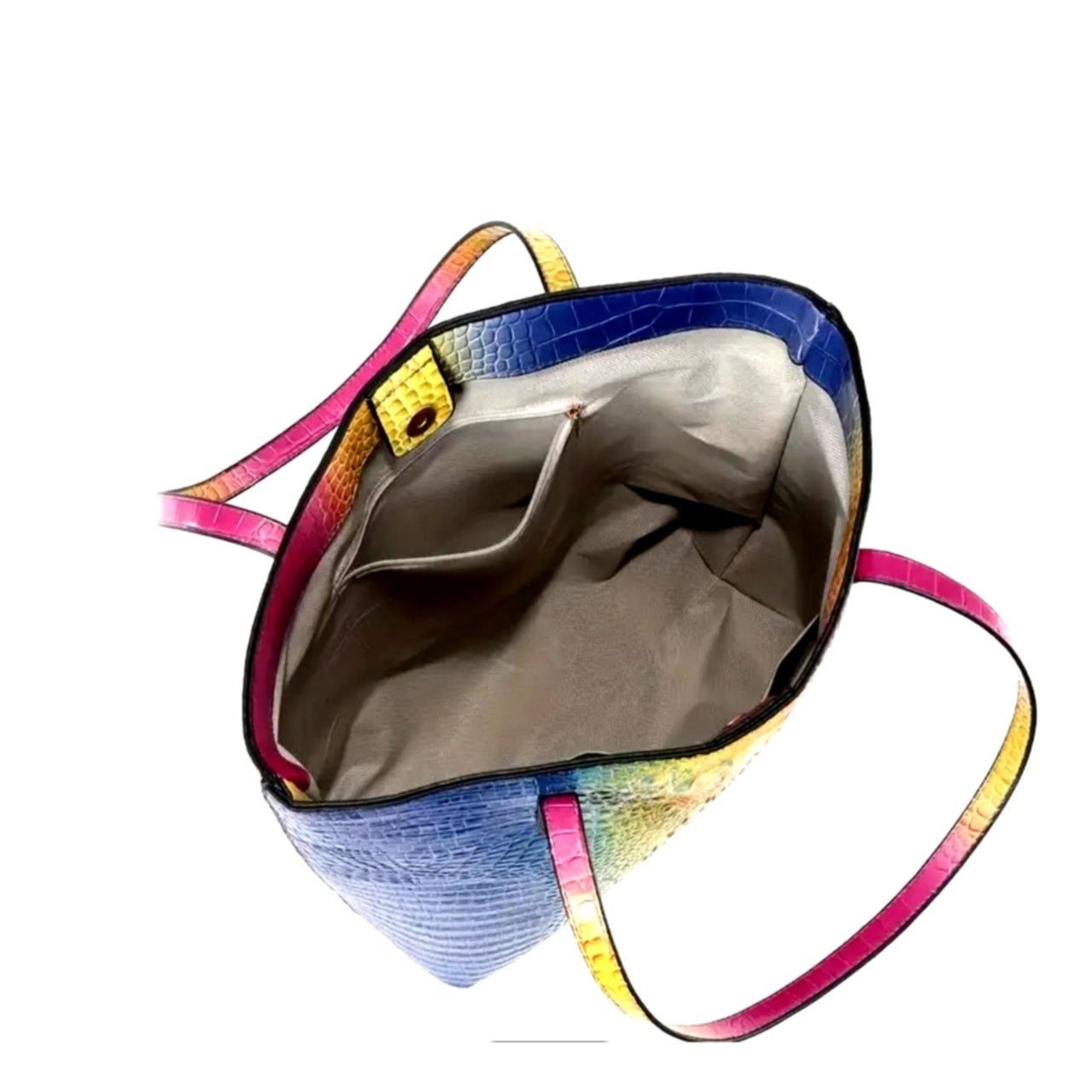 Other Colorblock Gradient Large Shoulder Handbag w/clutch Rose Size ONE SIZE - 4 Thumbnail