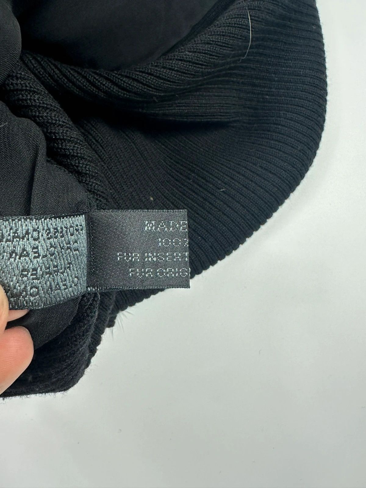 Prada Prada Milano FW97-98 Black Mink Fur & Wool Tank Top Vest Size US S / EU 44-46 / 1 - 14 Thumbnail