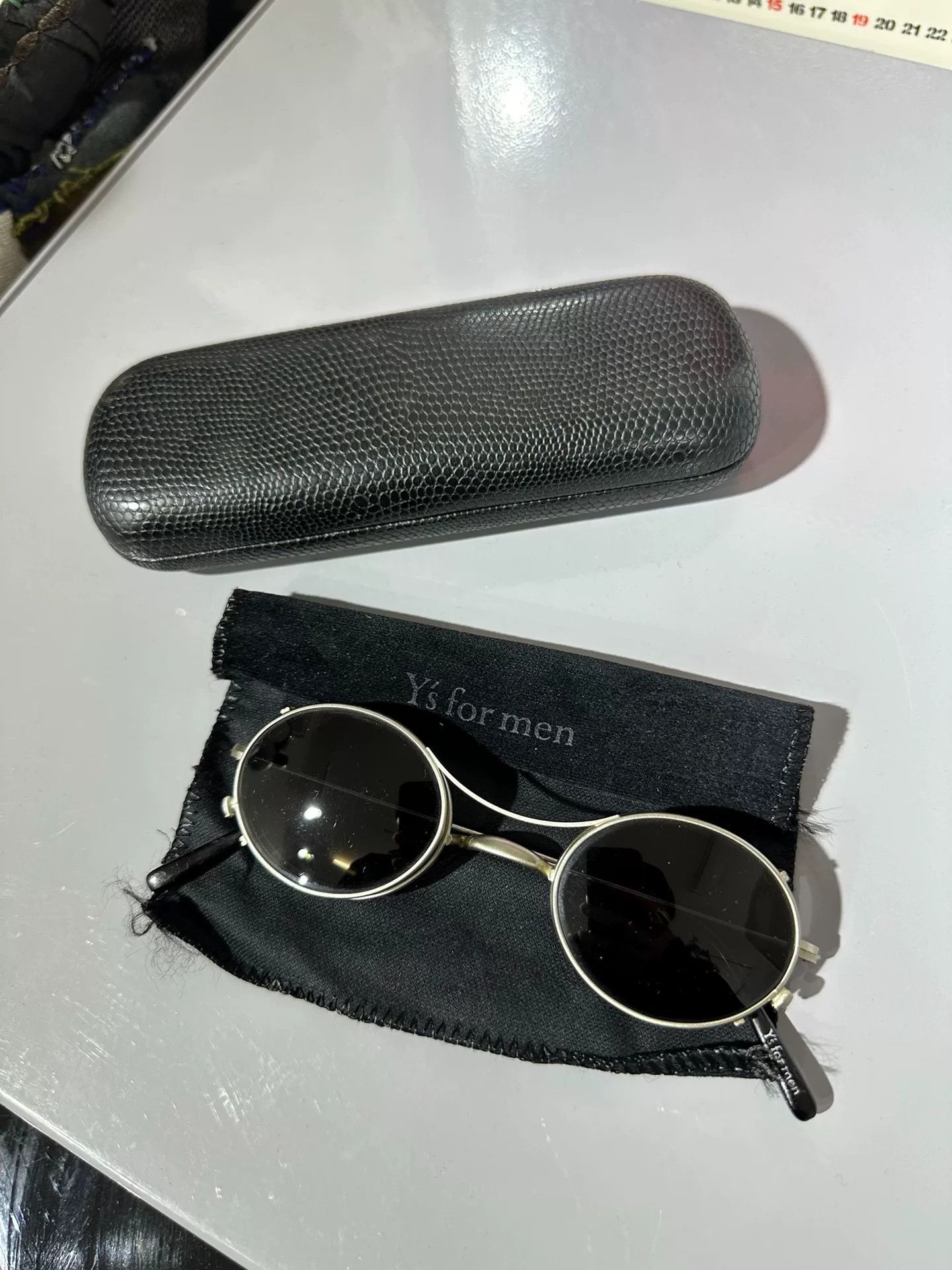 Yohji Yamamoto Yohji Yamamoto Y's Men's Sunglasses Size ONE SIZE - 1 Thumbnail