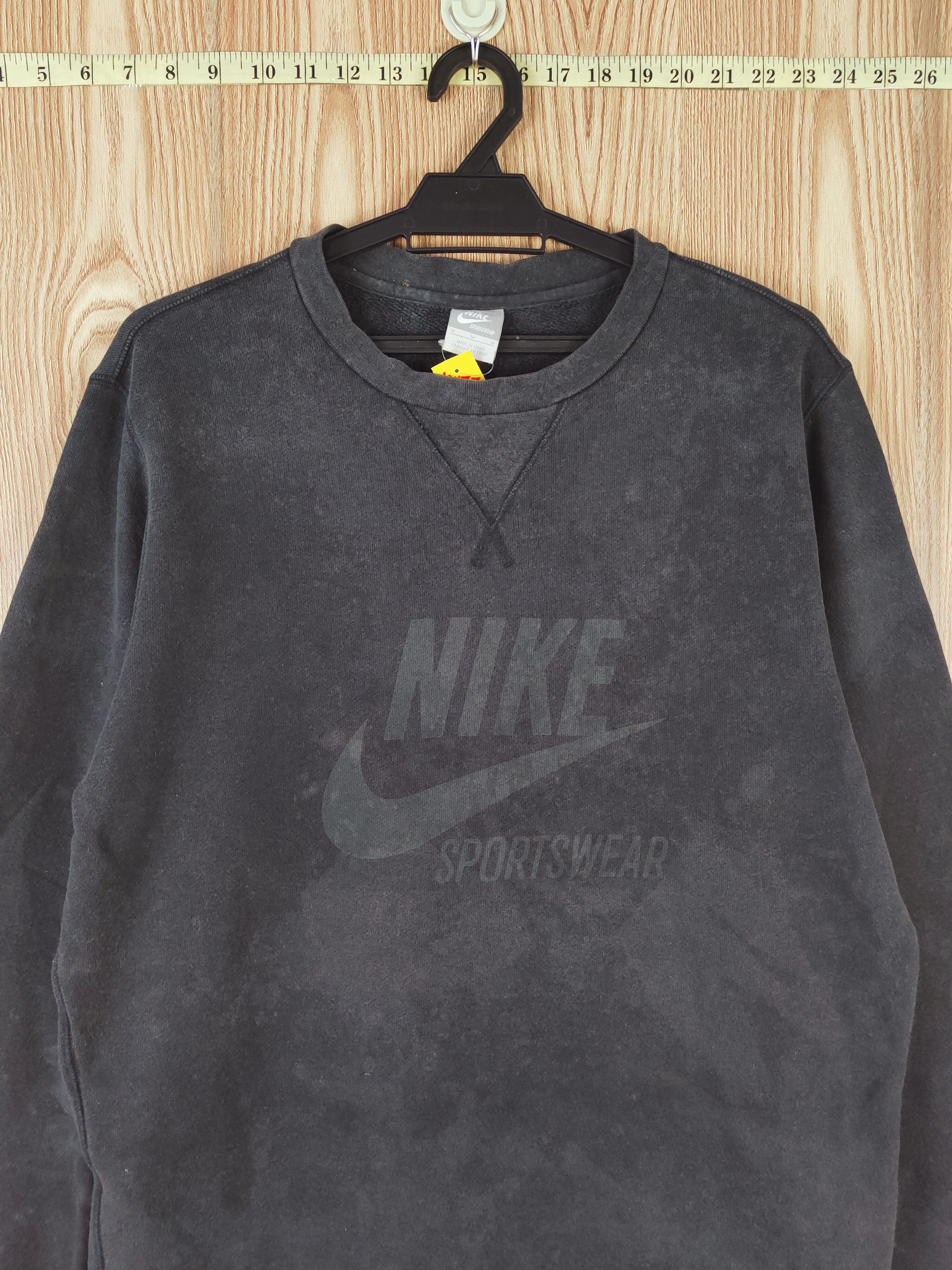 Nike Nike Black Faded Sweatshirts #W177DL Size US M / EU 48-50 / 2 - 3 Thumbnail