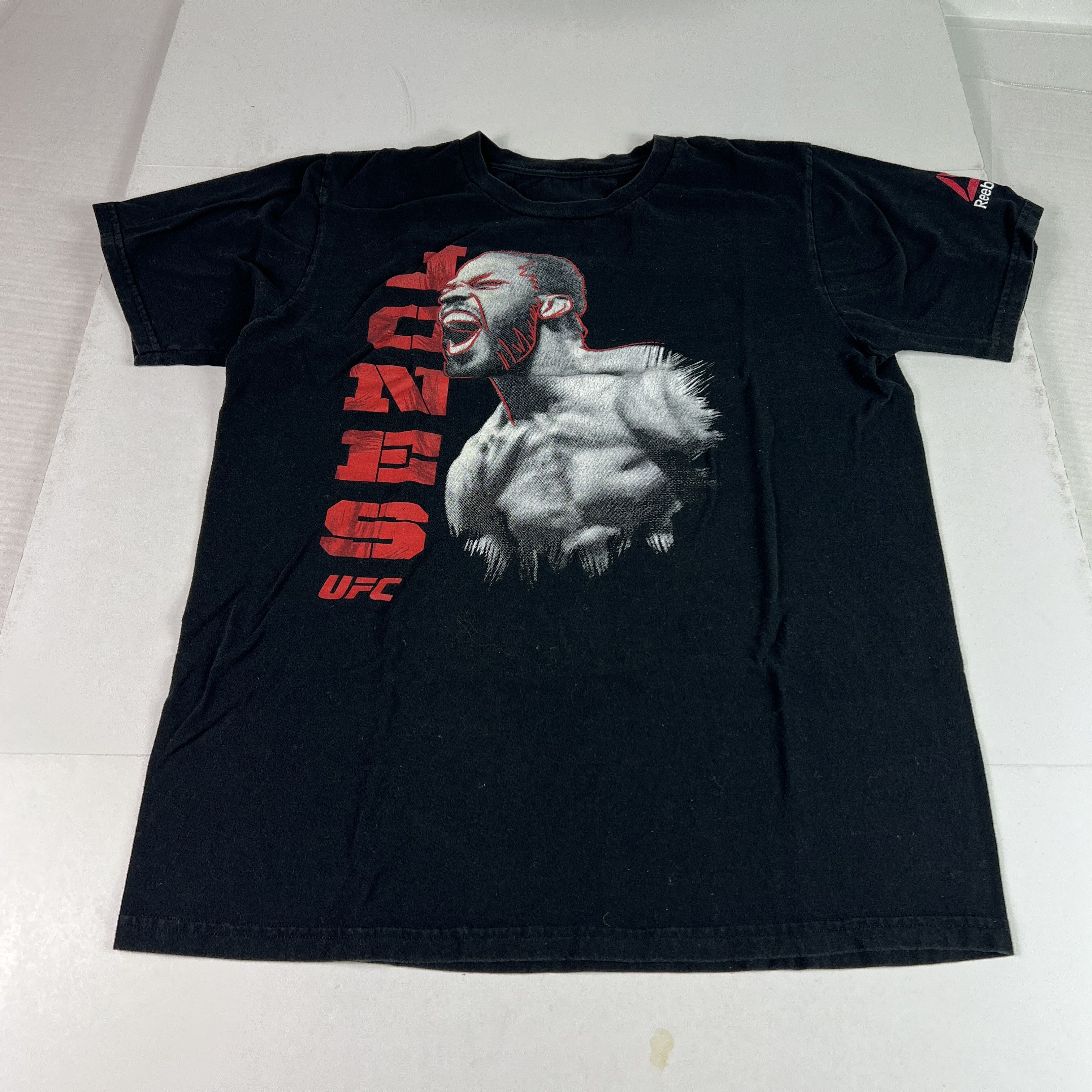 Reebok Reebok UFC Jon Bones Jones Shirt Black Short Sleeve Tee Size US S / EU 44-46 / 1 - 1 Thumbnail