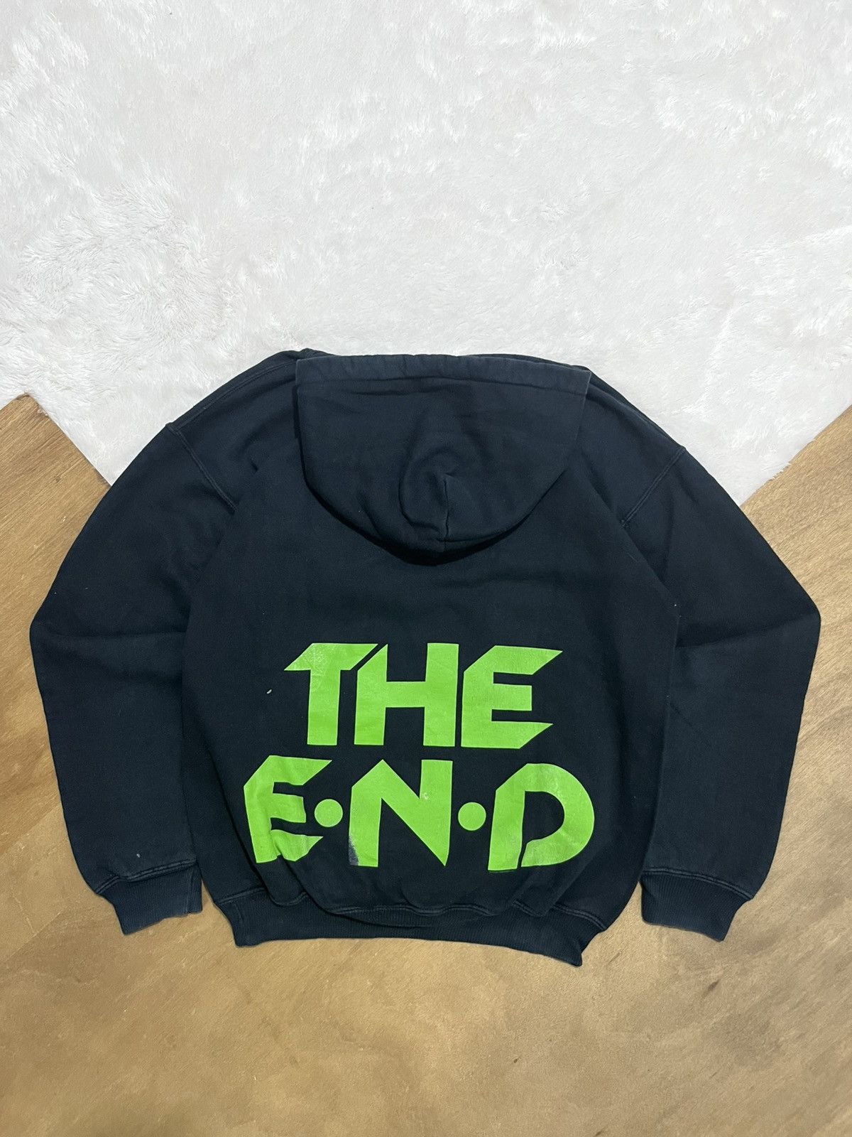 Other Vintage 2009 The Black Eyed Peas THE E.N.D Hoodie Band Merch Size US L / EU 52-54 / 3 - 2 Thumbnail