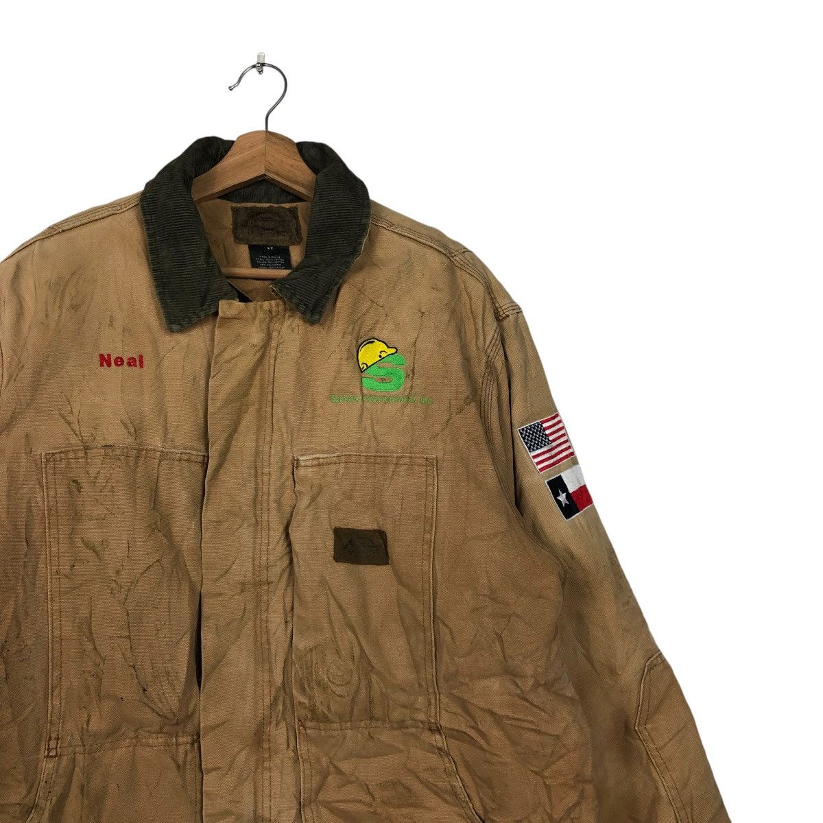 Japanese Brand × Vintage 🔥VINTAGE DETROIT CHORE WORKER JACKET DICKIES MULTI POCKET Size US L / EU 52-54 / 3 - 8 Thumbnail