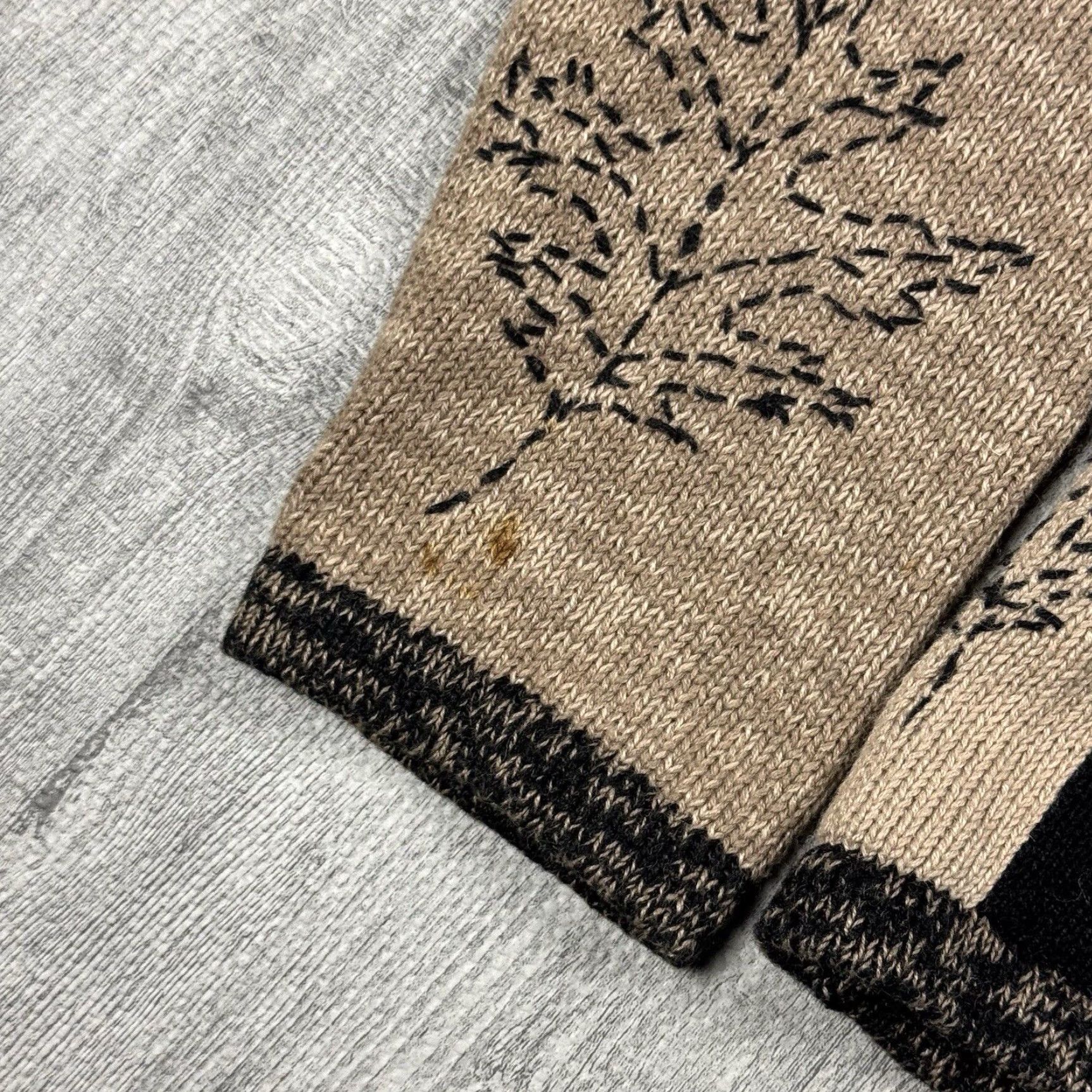 Vintage VINTAGE Christopher & Banks Knit Sweater Women’s Size M Fall Leaf Star Embroidered 90s Casual Size M / US 6-8 / IT 42-44 - 7 Thumbnail
