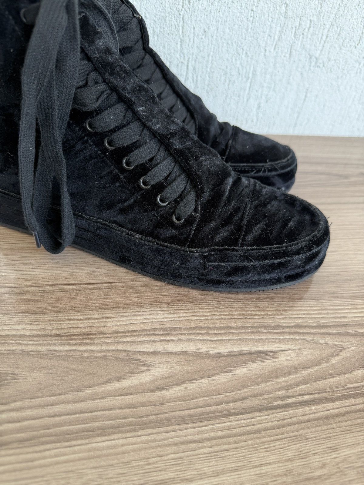 Ann Demeulemeester 🕷️Scamosciato velvet sneaker Size US 8.5 / EU 41-42 - 7 Thumbnail