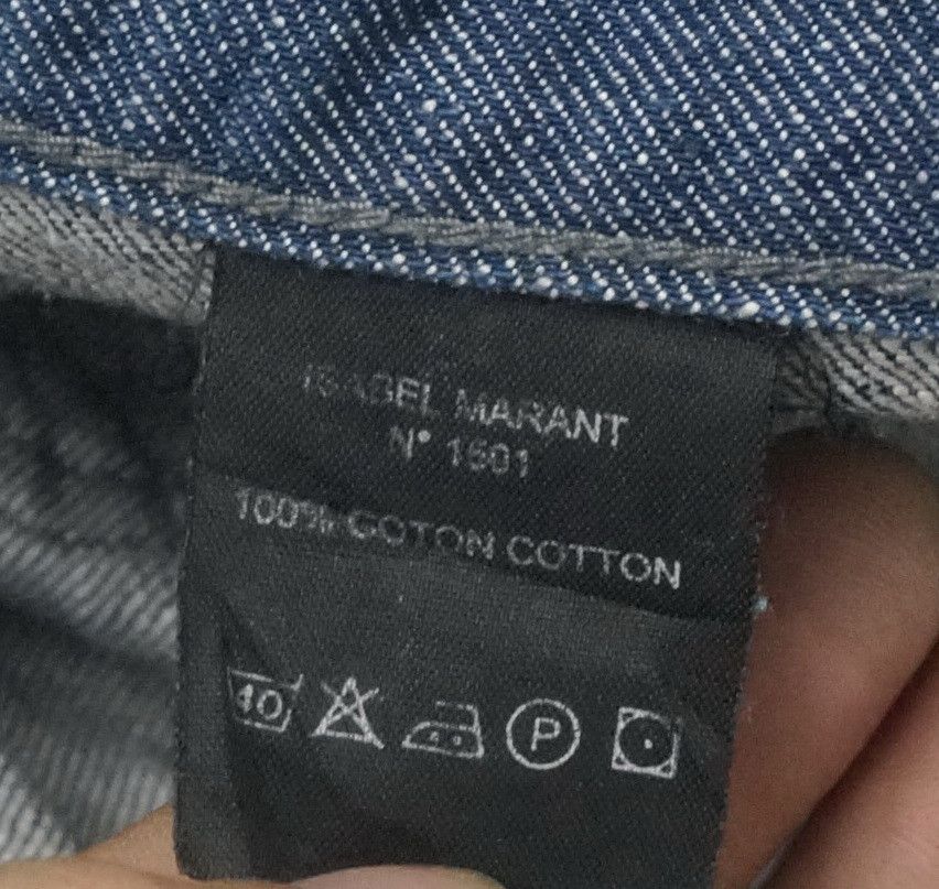 Isabel Marant Isabel Marant Boot Cut Flared Light Denim Pants Size 33" - 5 Thumbnail