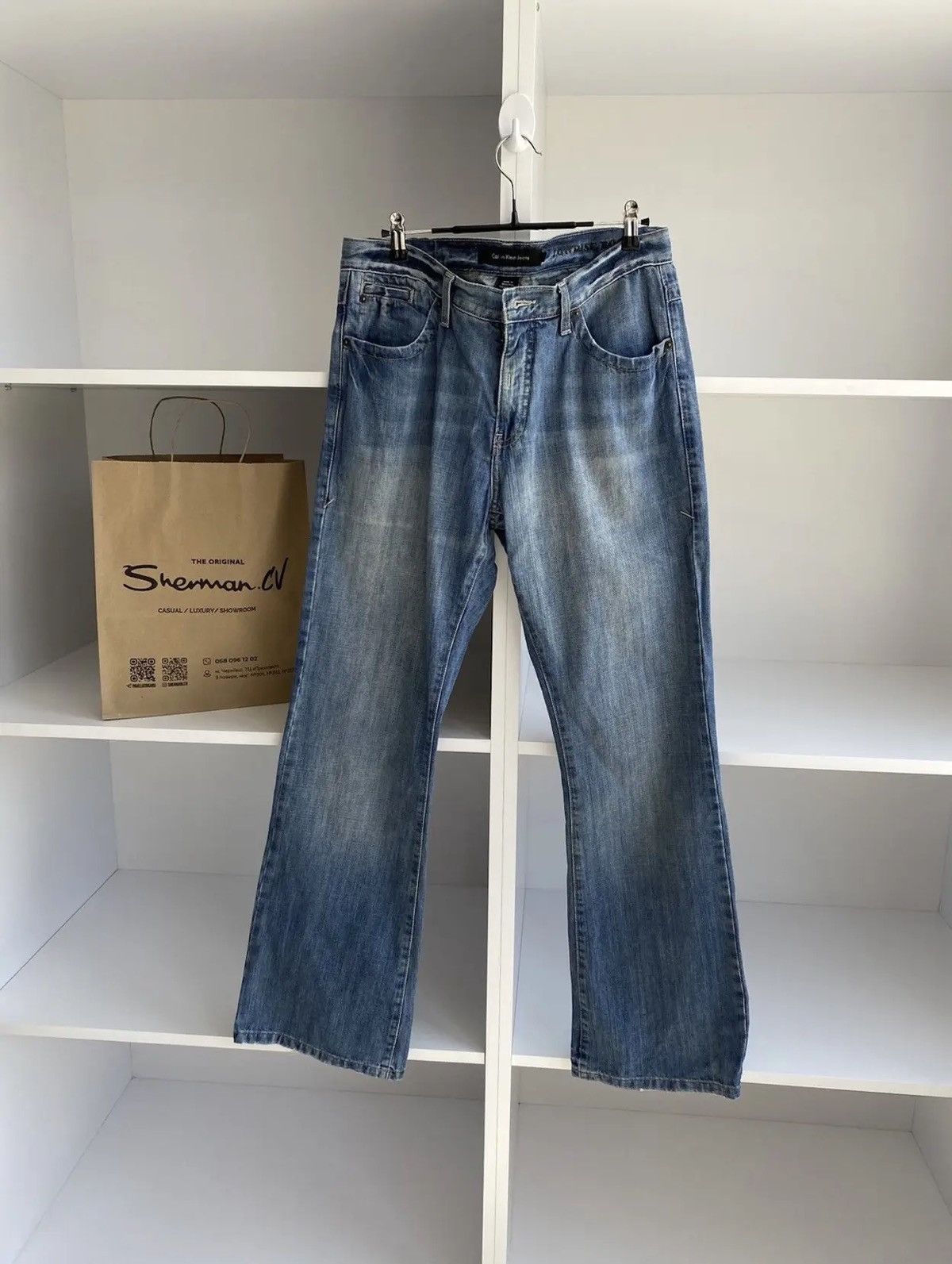 Calvin Klein × Vintage Vintage Calvin Klein Japanese style jeans pants Size US 33 - 4 Thumbnail