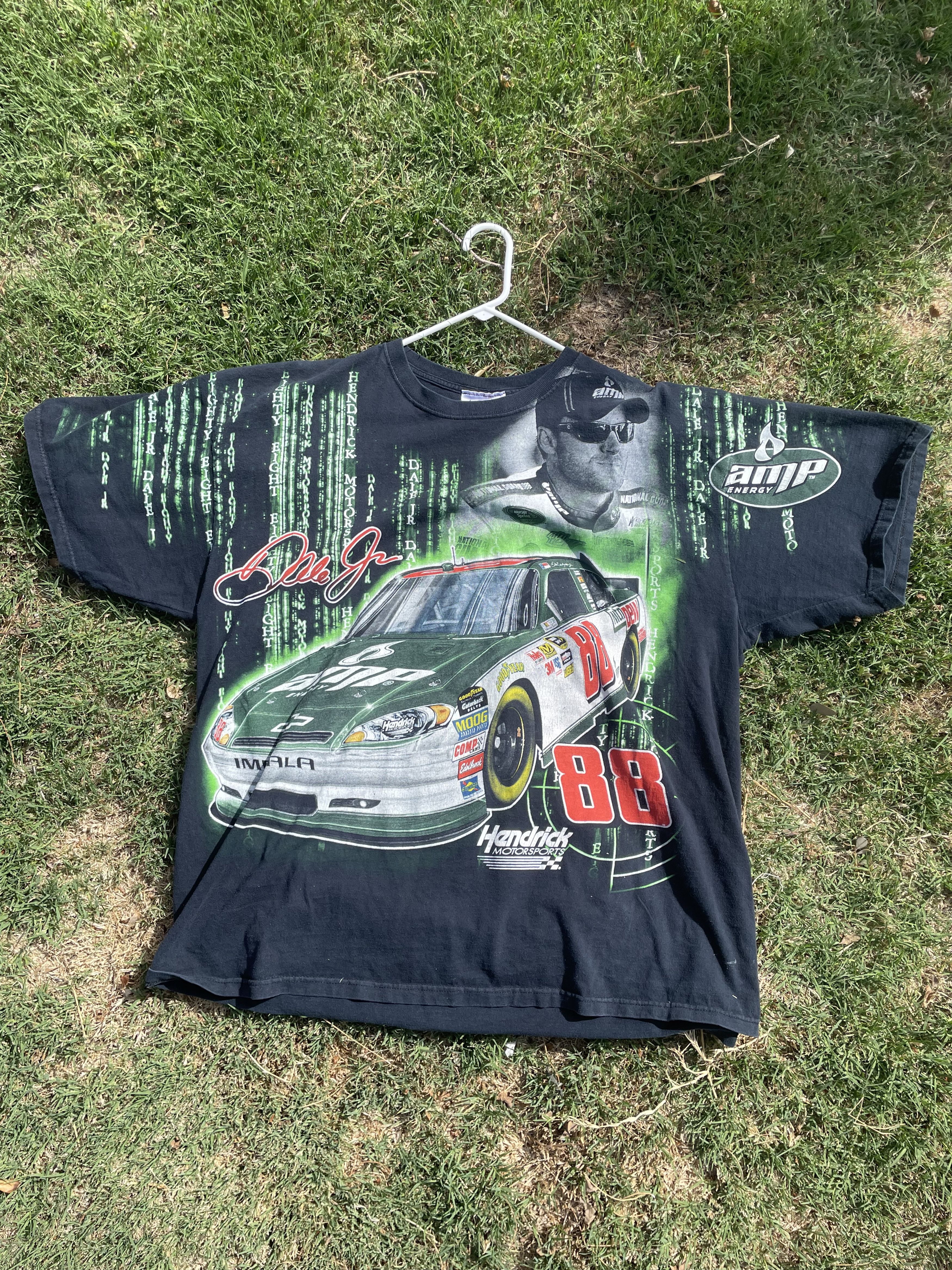Chase Authentics Vintage Dale Earnhardt Matrix All Over Print Tee Size US XL / EU 56 / 4 - 1 Thumbnail