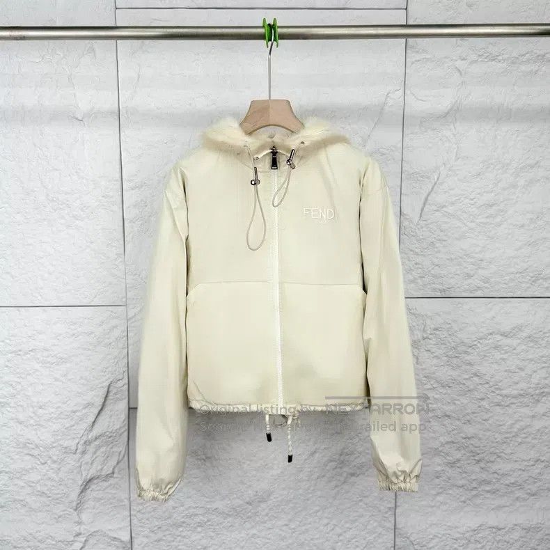 Fendi Fendi Beige Double Sided Jacket Size XS / US 0-2 / IT 36-38 - 3 Thumbnail