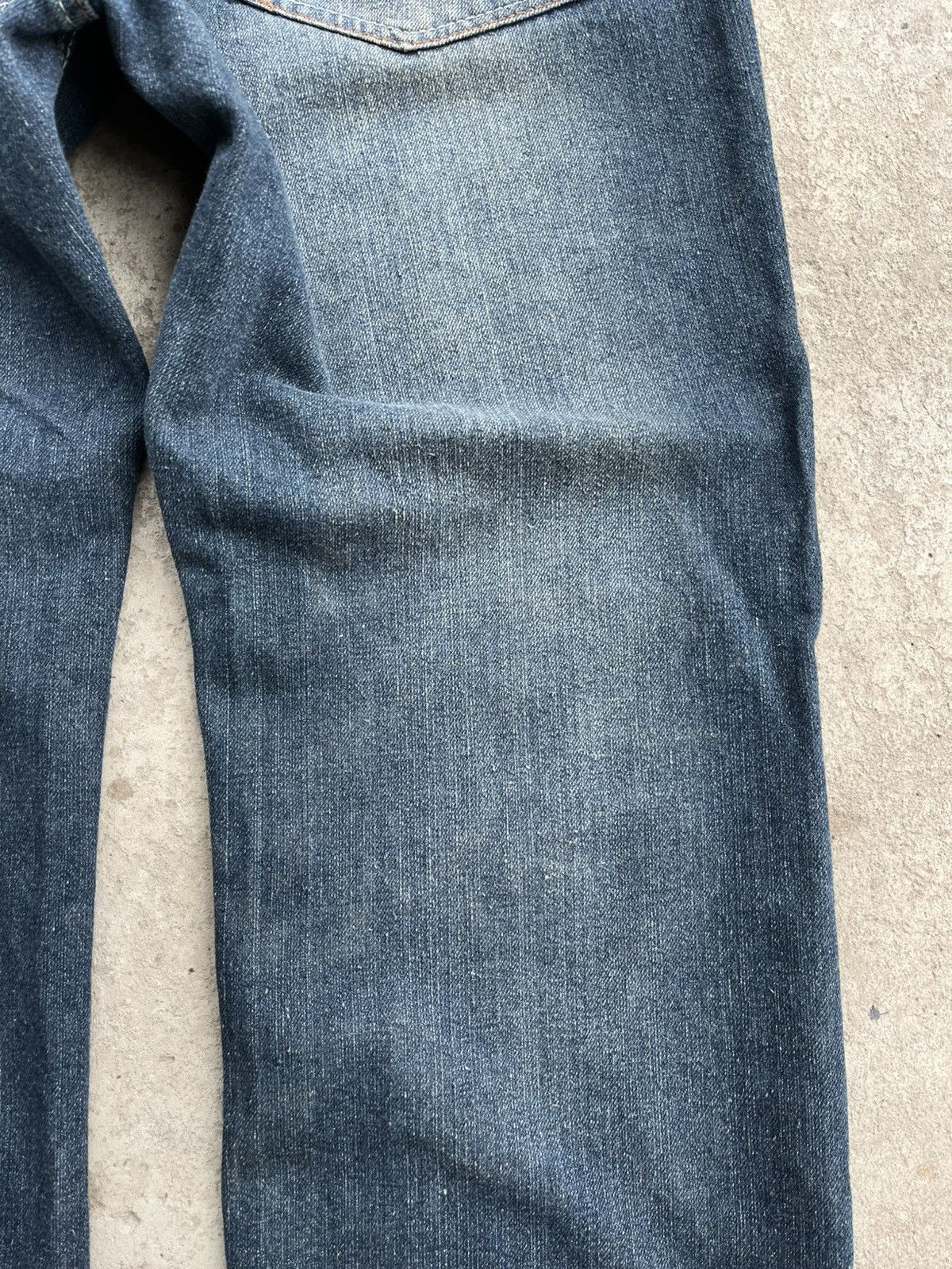 20471120 × If Six Was Nine × Le Grande Bleu (L.G.B.) Vintage Faded Distressed Denim Jeans like Junya Watanabe Y2K Size US 32 / EU 48 - 15 Thumbnail