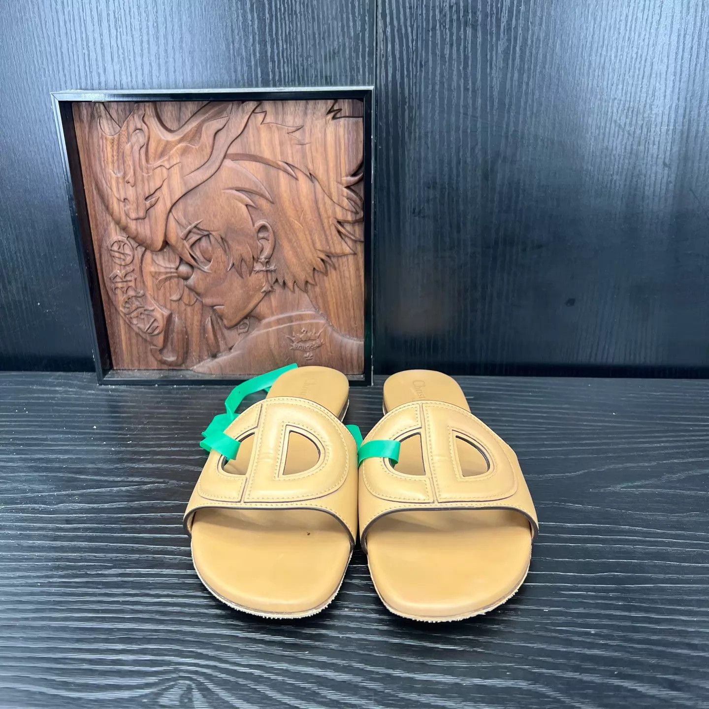 Dior Dior Pig Nose Camel Slipper 37 with box Size US 6.5 / IT 36.5 - 4 Thumbnail