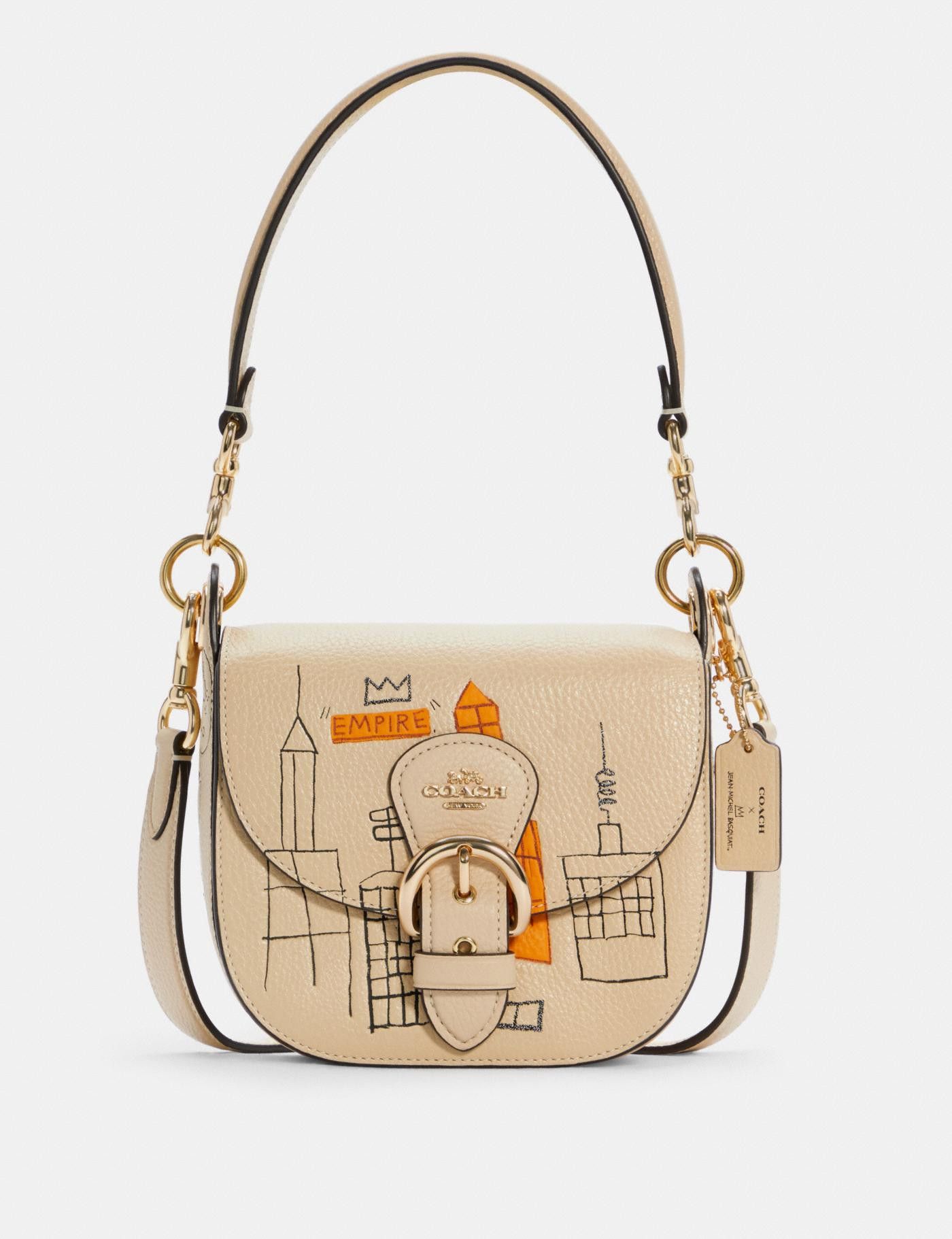 Coach NWT Coach X Jean Michel Basquiat Kleo Shoulder Bag 17 Size ONE SIZE - 9 Thumbnail