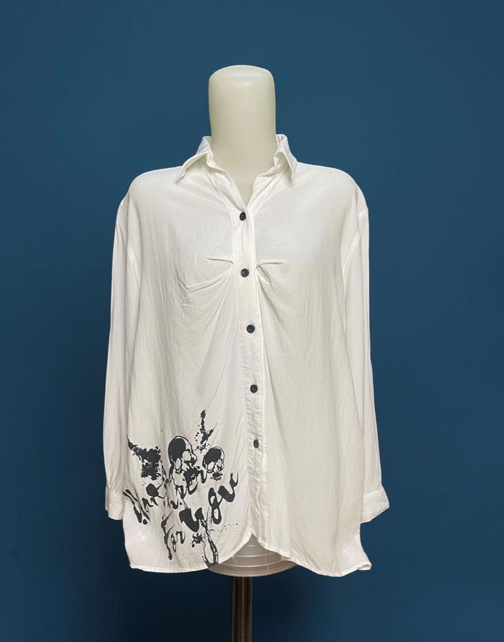 Seditionaries Rare Blouses Skulls Design Size L / US 10 / IT 46 - 1 Thumbnail