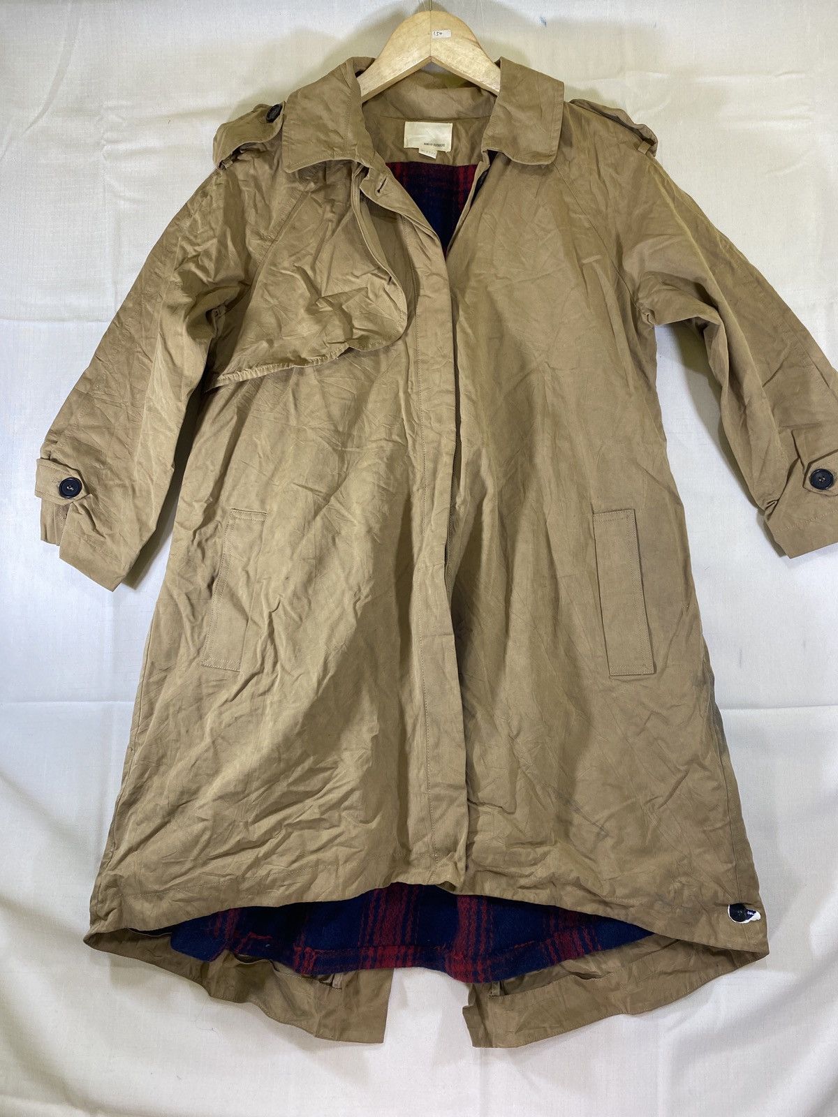 Band Of Outsiders coton mix inner wool coat Size XS / US 0-2 / IT 36-38 - 1 Thumbnail