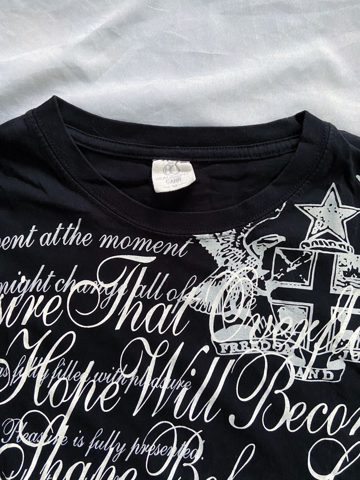 14th Addiction BEAUMONT CARR POEM TEE Size US M / EU 48-50 / 2 - 4 Thumbnail