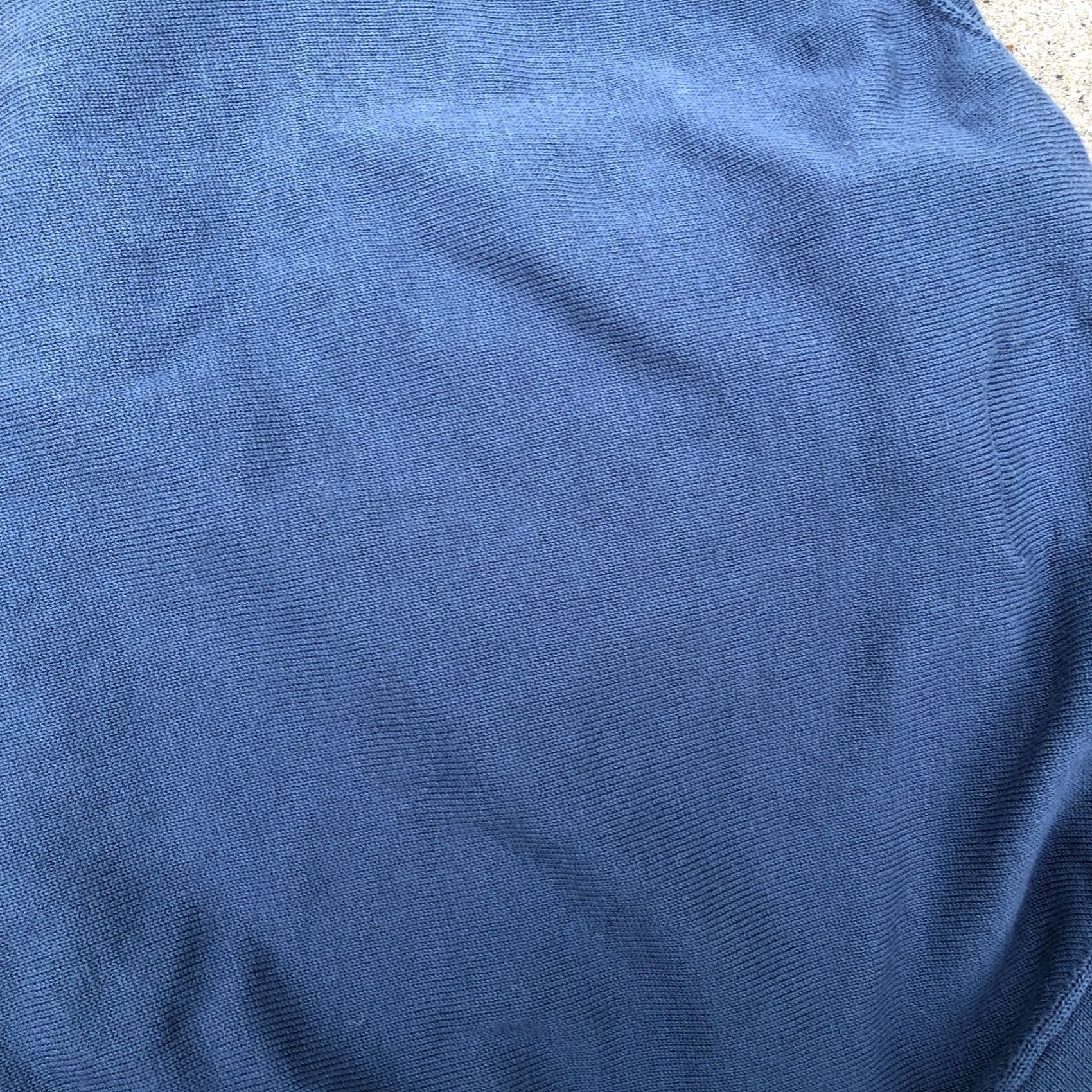 Vintage Long Wharf Supply Co Knit Pullover Sweatshirt Men XL Blue Long Sleeve Crew Size US XL / EU 56 / 4 - 5 Thumbnail