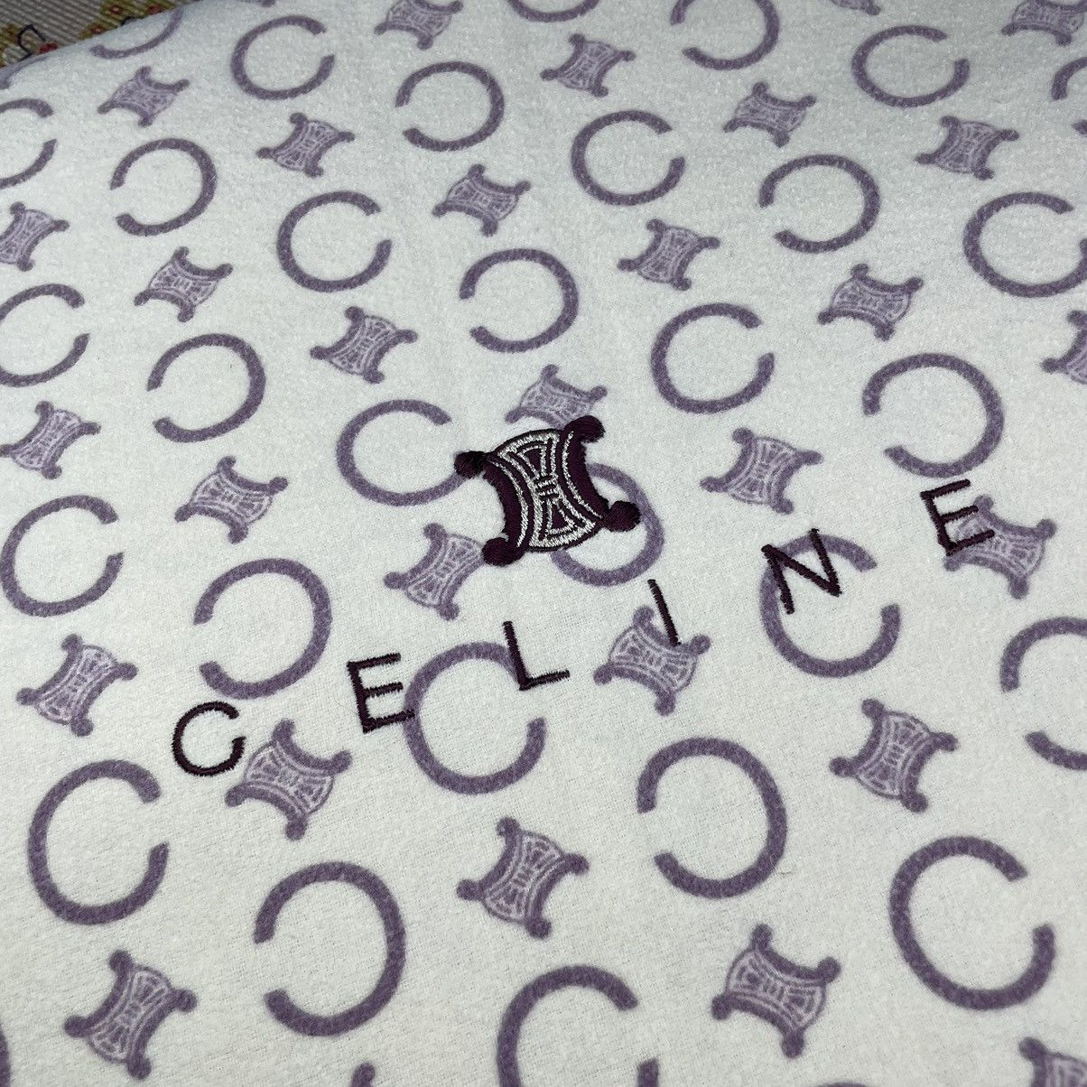 Celine Vintage CELINE Full Monogram Throw Blanket Size ONE SIZE - 10 Thumbnail