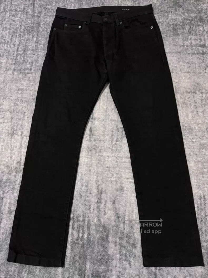 Saint Laurent Paris Saint Laurent Paris Black Basic Denim Jeans Size US 30 / EU 46 - 1 Thumbnail