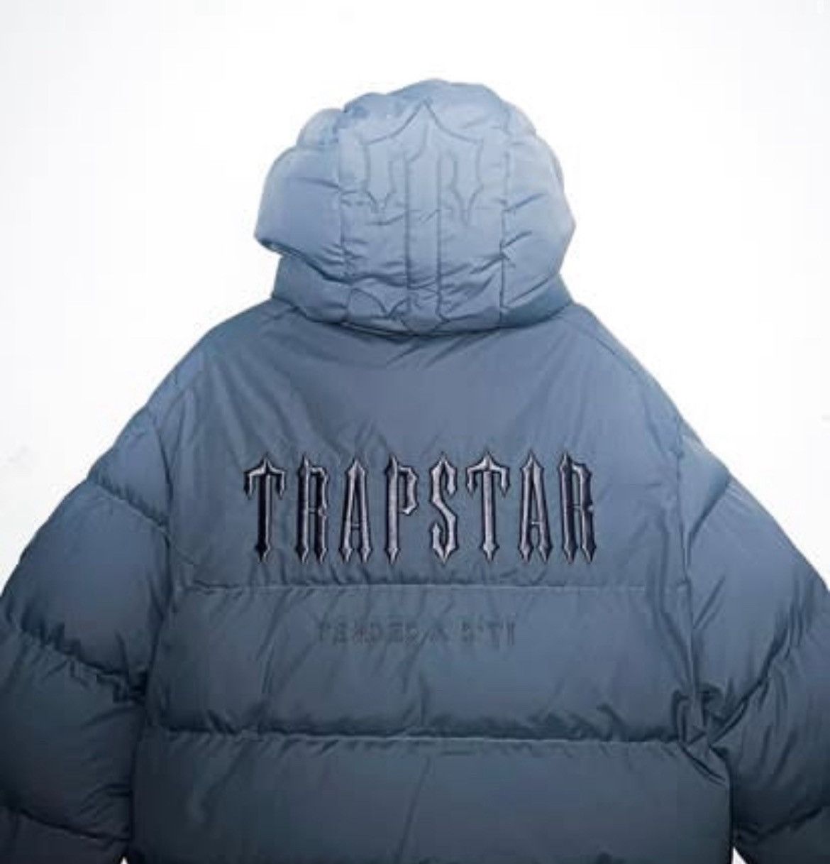 Trapstar London Trapstar Decoded Hooded Puffer 2.0 - Grey Size US S / EU 44-46 / 1 - 1 Thumbnail