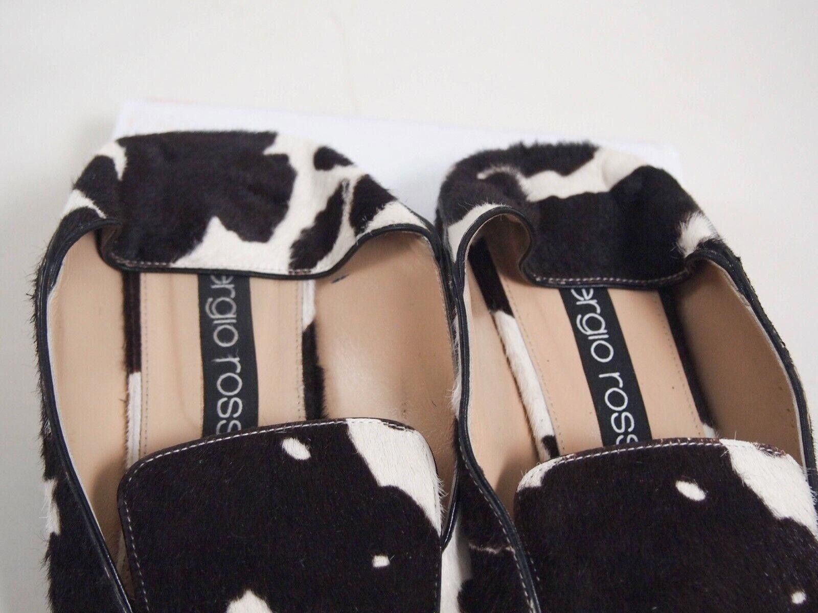 Sergio Rossi Sergio Rossi SR1 Mules Loafers Brown Cowhide EU 38.5 US 8.5 Size US 8.5 / IT 38.5 - 8 Thumbnail